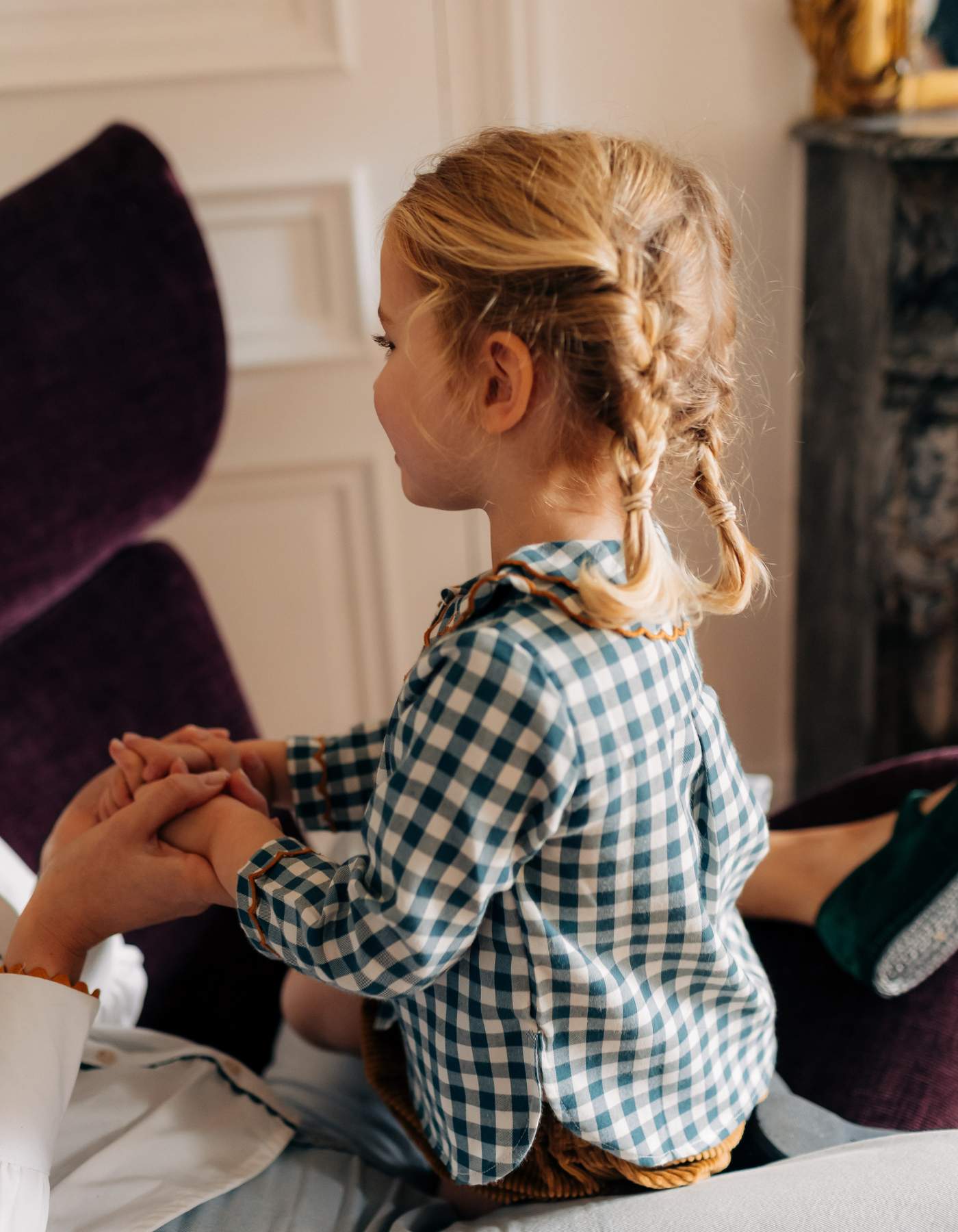 Chemise PIA - Vichy vert