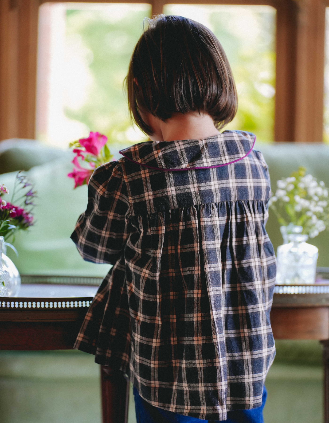 Chemise SOLÉ - Tartan Gris