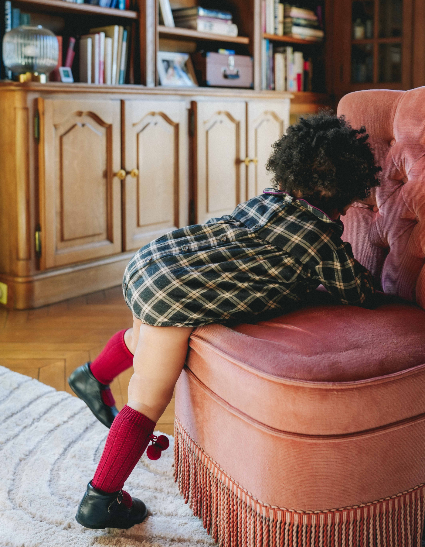 Barboteuse TOSCA - Tartan Gris