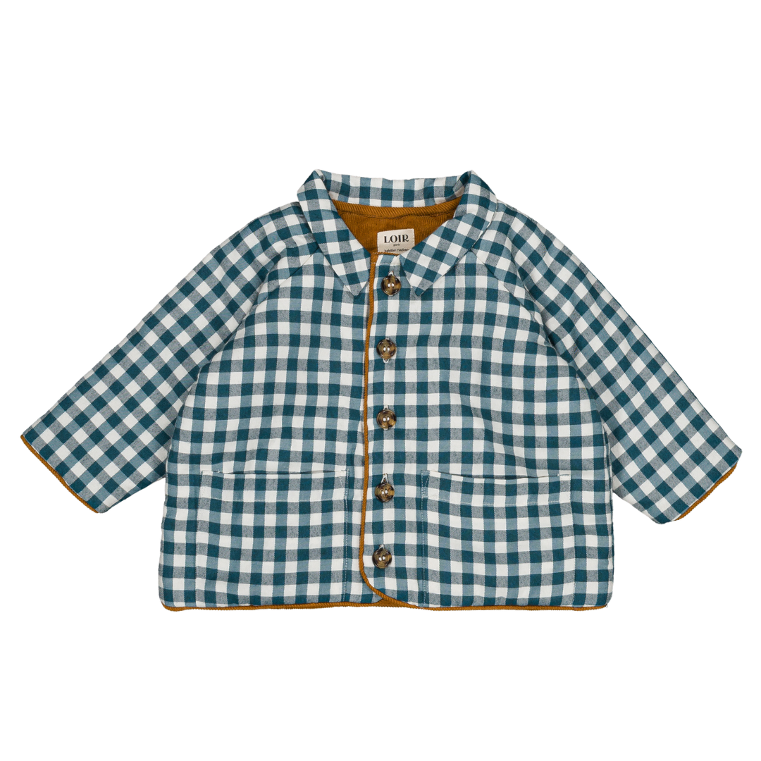 Veste YSÉE - Vichy Vert