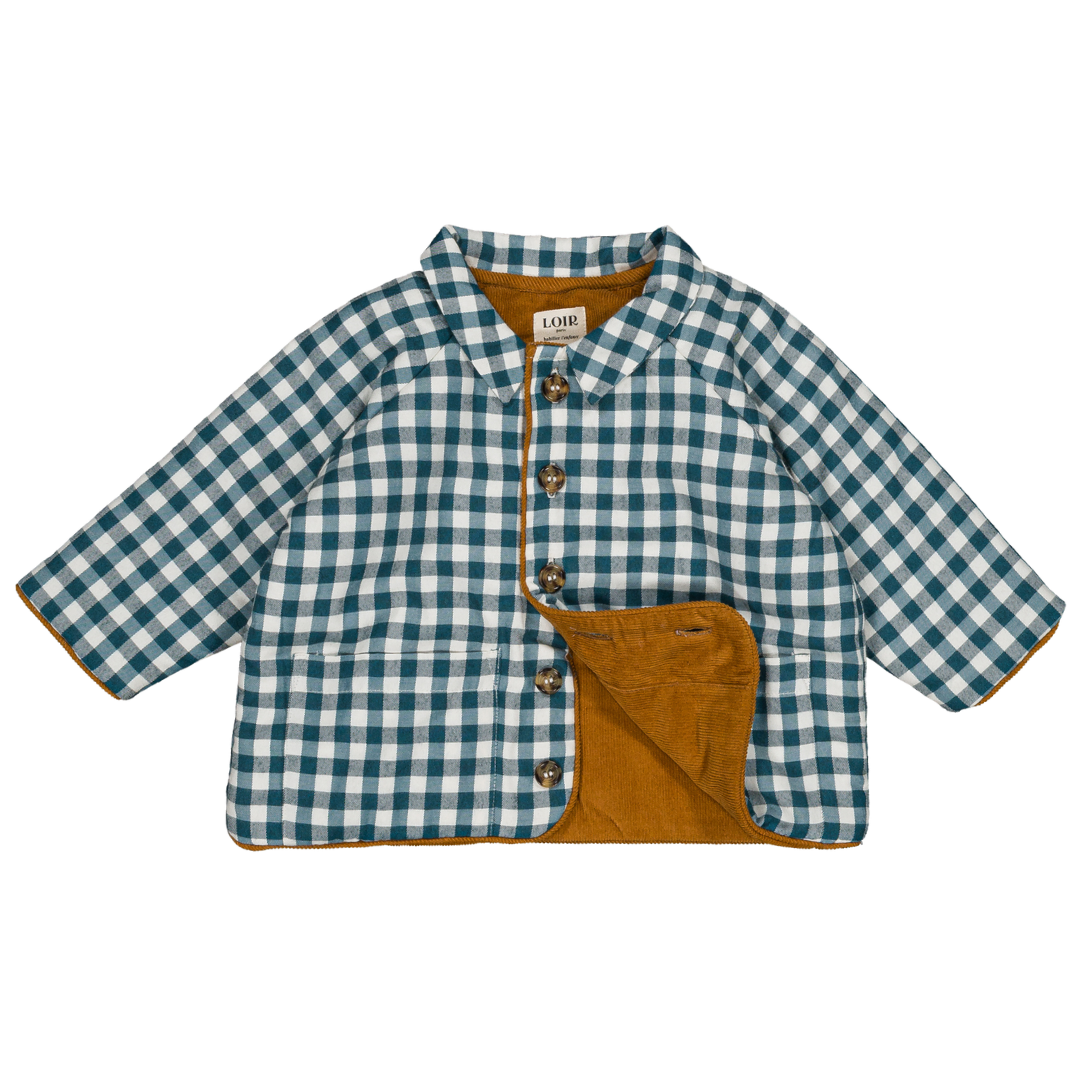 Veste YSÉE - Vichy Vert