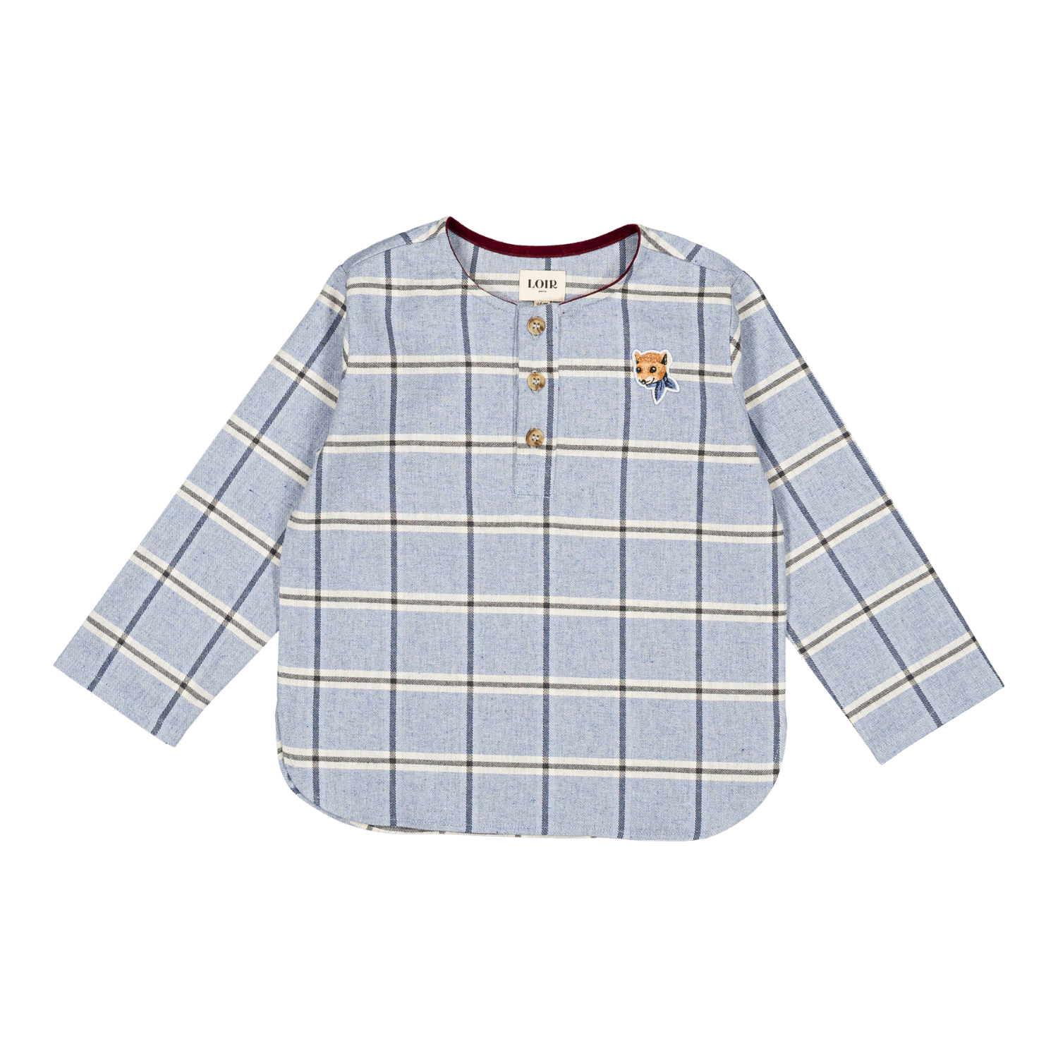 Blouse Kurta - Tartan ciel