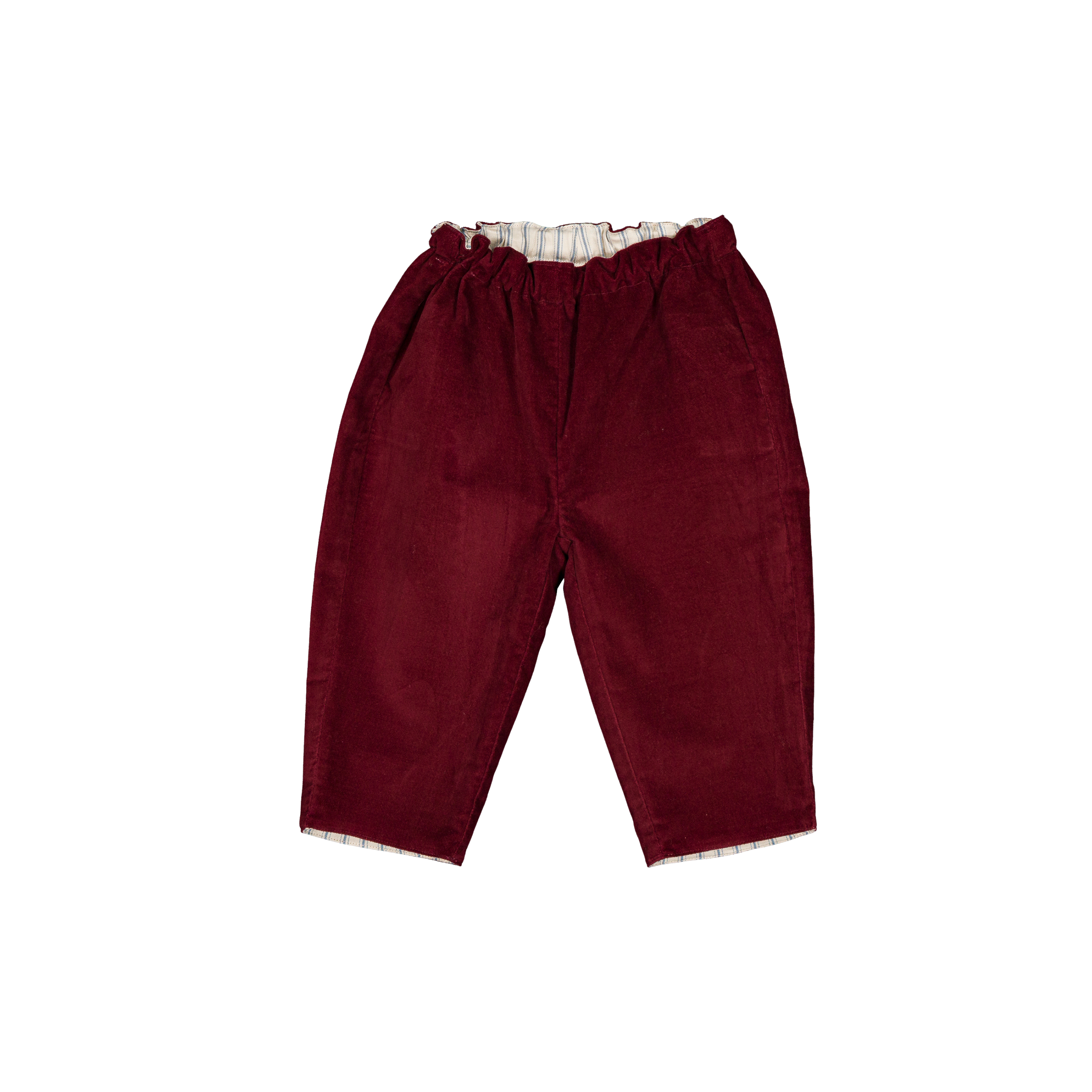 Pantalon Nini - Velours bordeaux