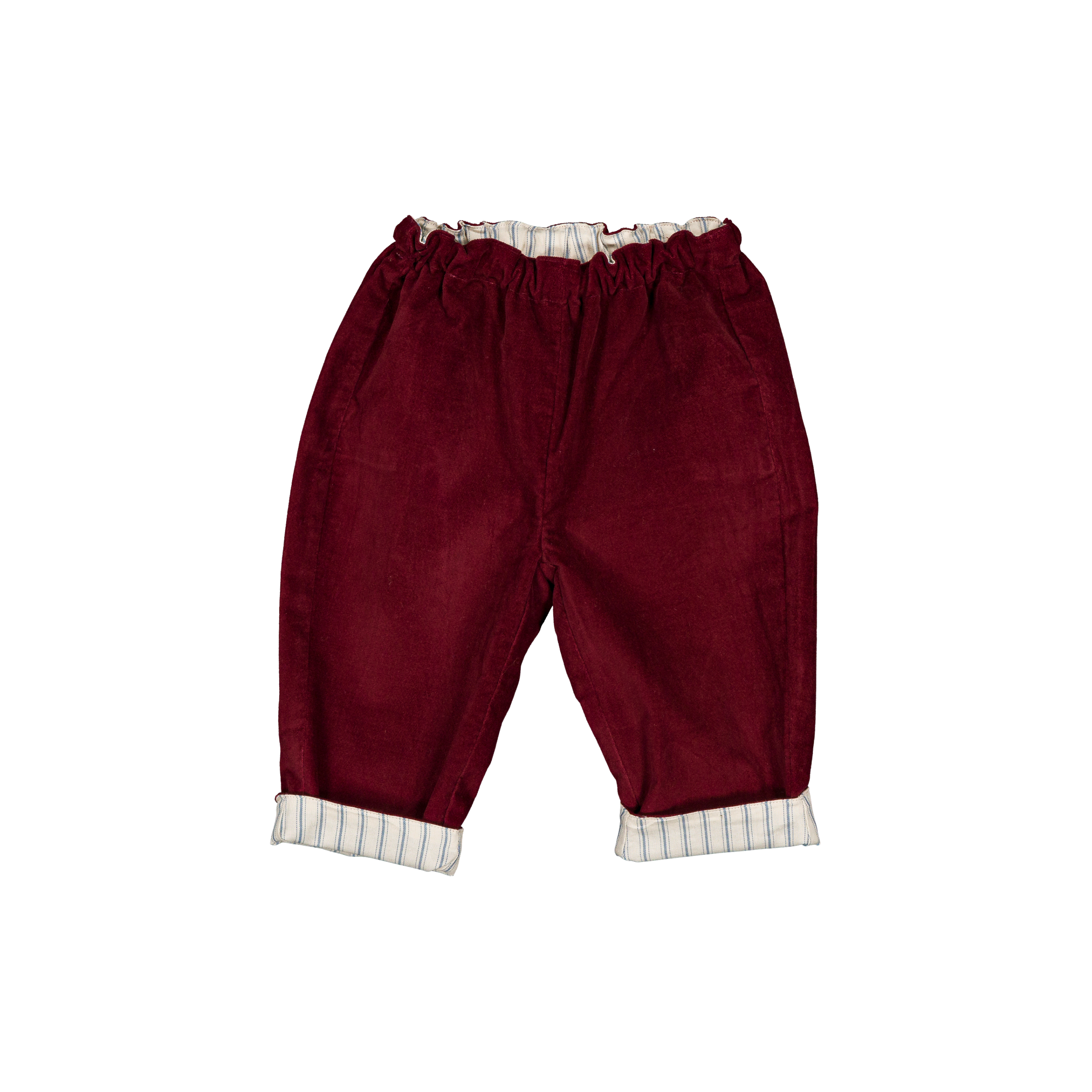 Pantalon Nini - Velours bordeaux