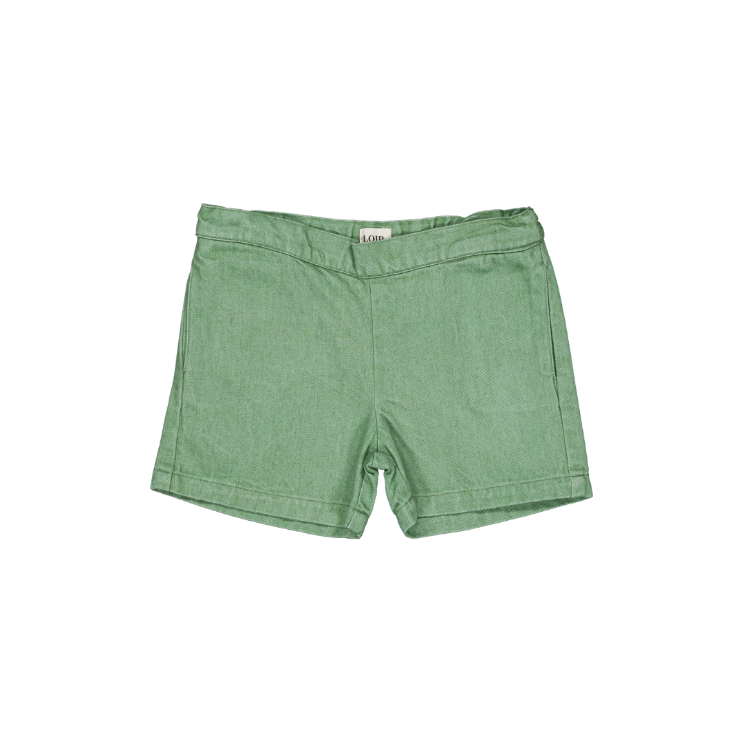 Short antin - Denim vert
