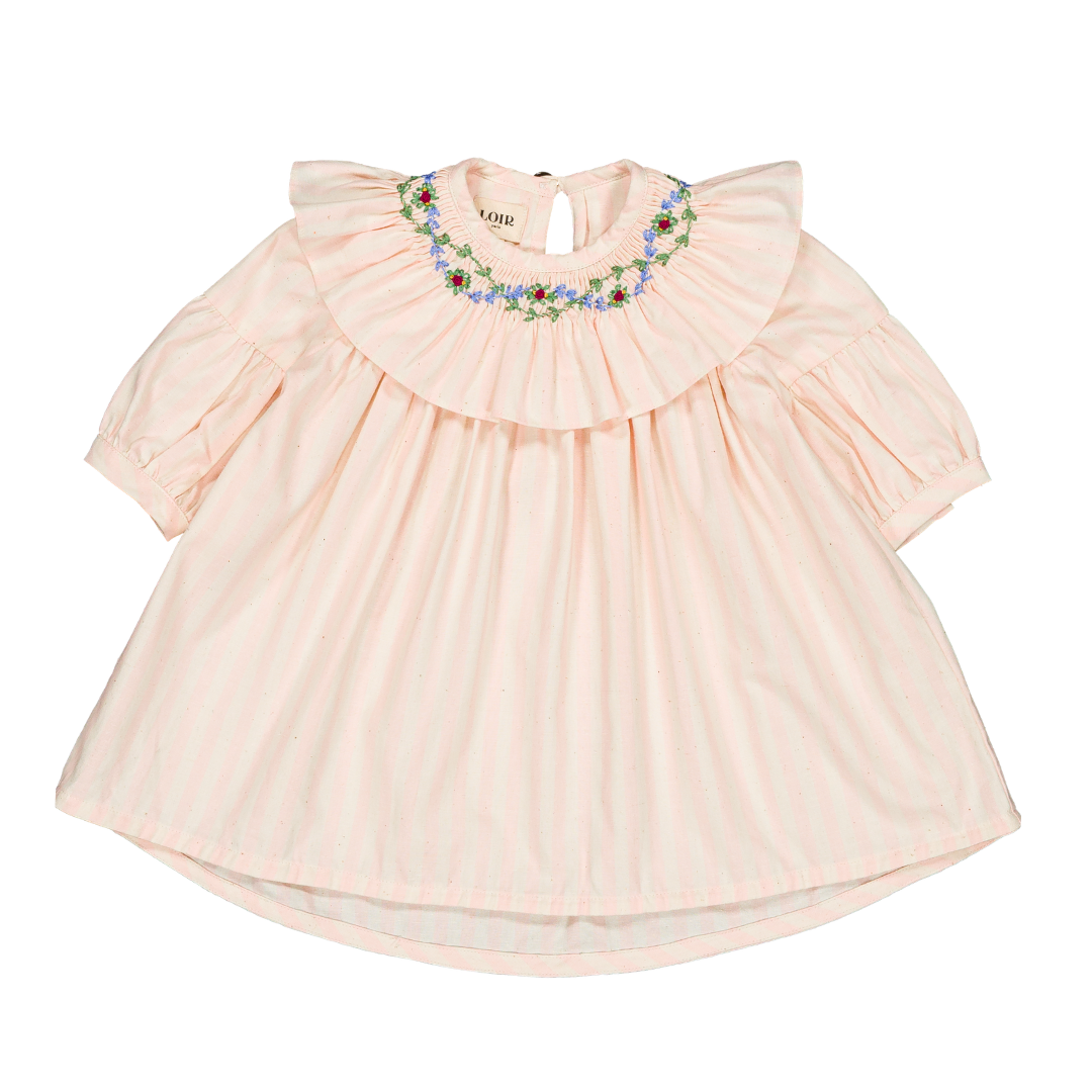 Robe Bianca - Rayures roses