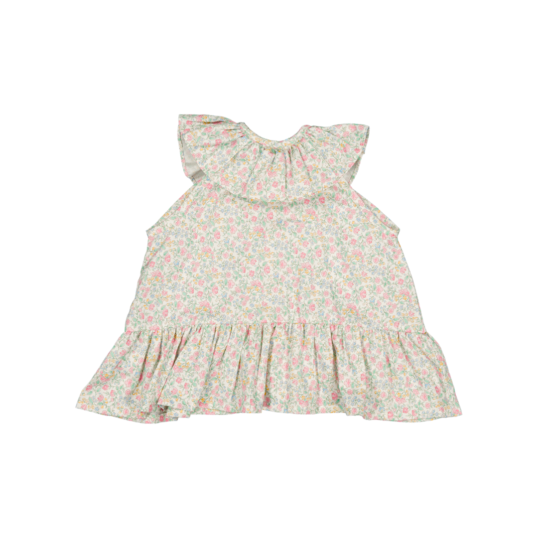 Chemise Hortense - Fleurs roses