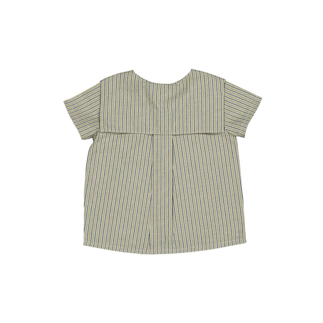 Chemise Lorette - Rayures menthe