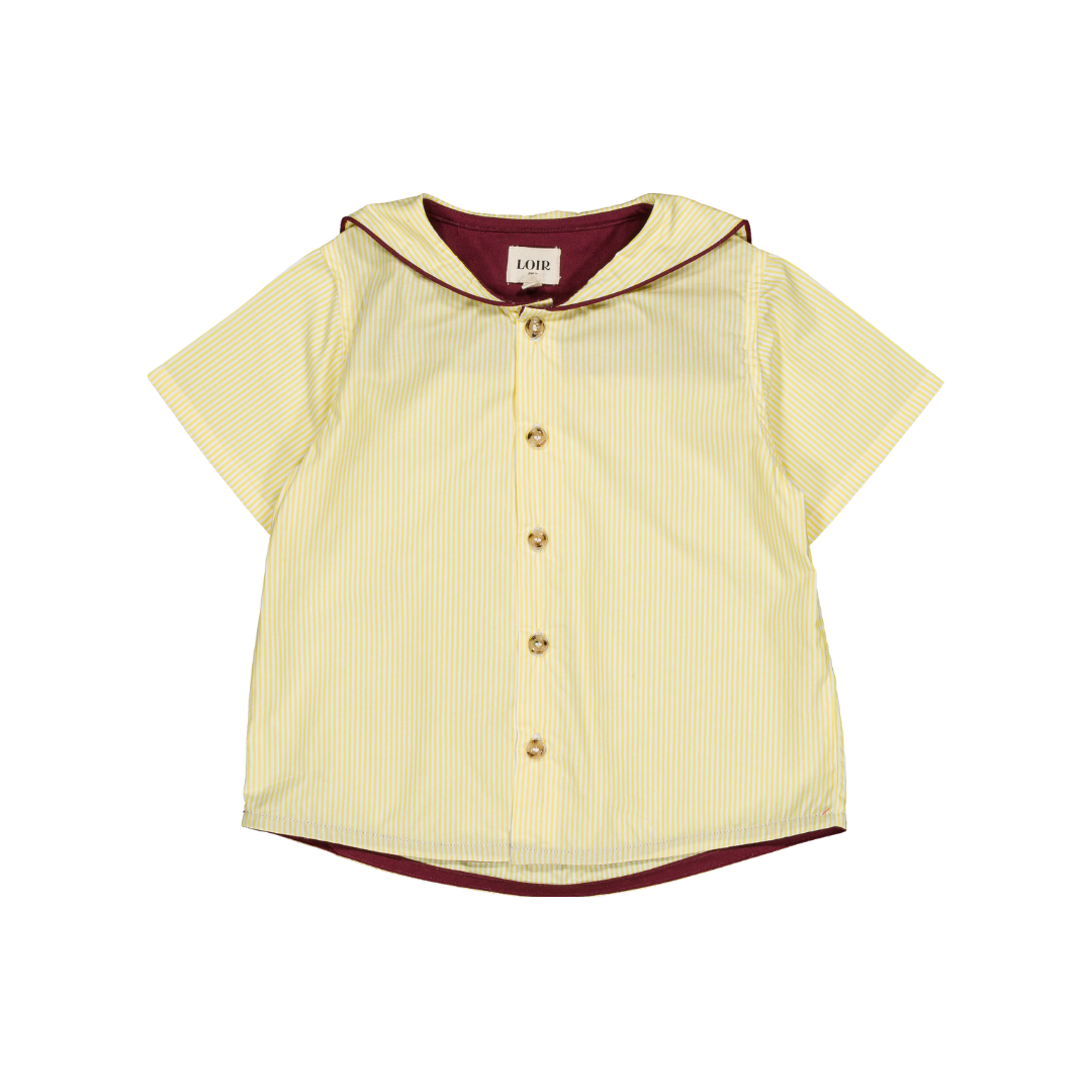Chemise Milton - Rayures jaunes