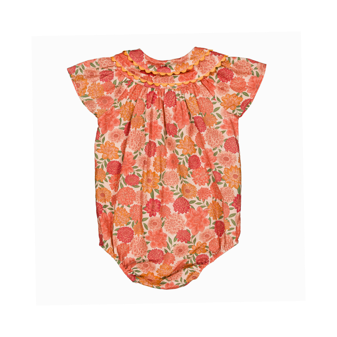 Barboteuse Toinette - Pivoine