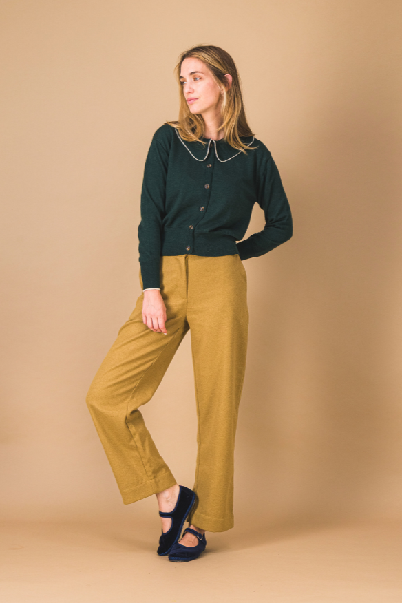 Cardigan COLETTE - Vert sapin
