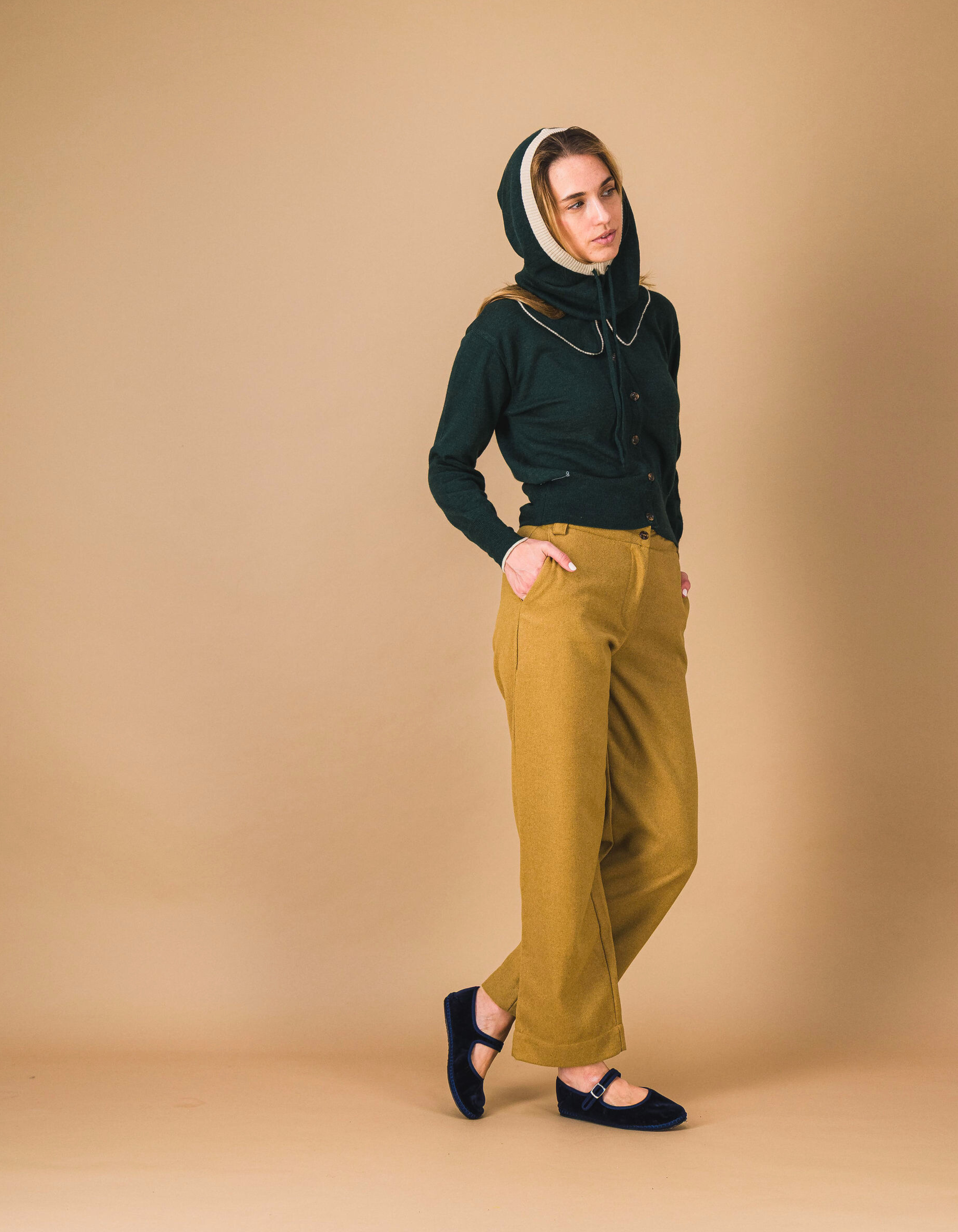 Cardigan COLETTE - Vert sapin