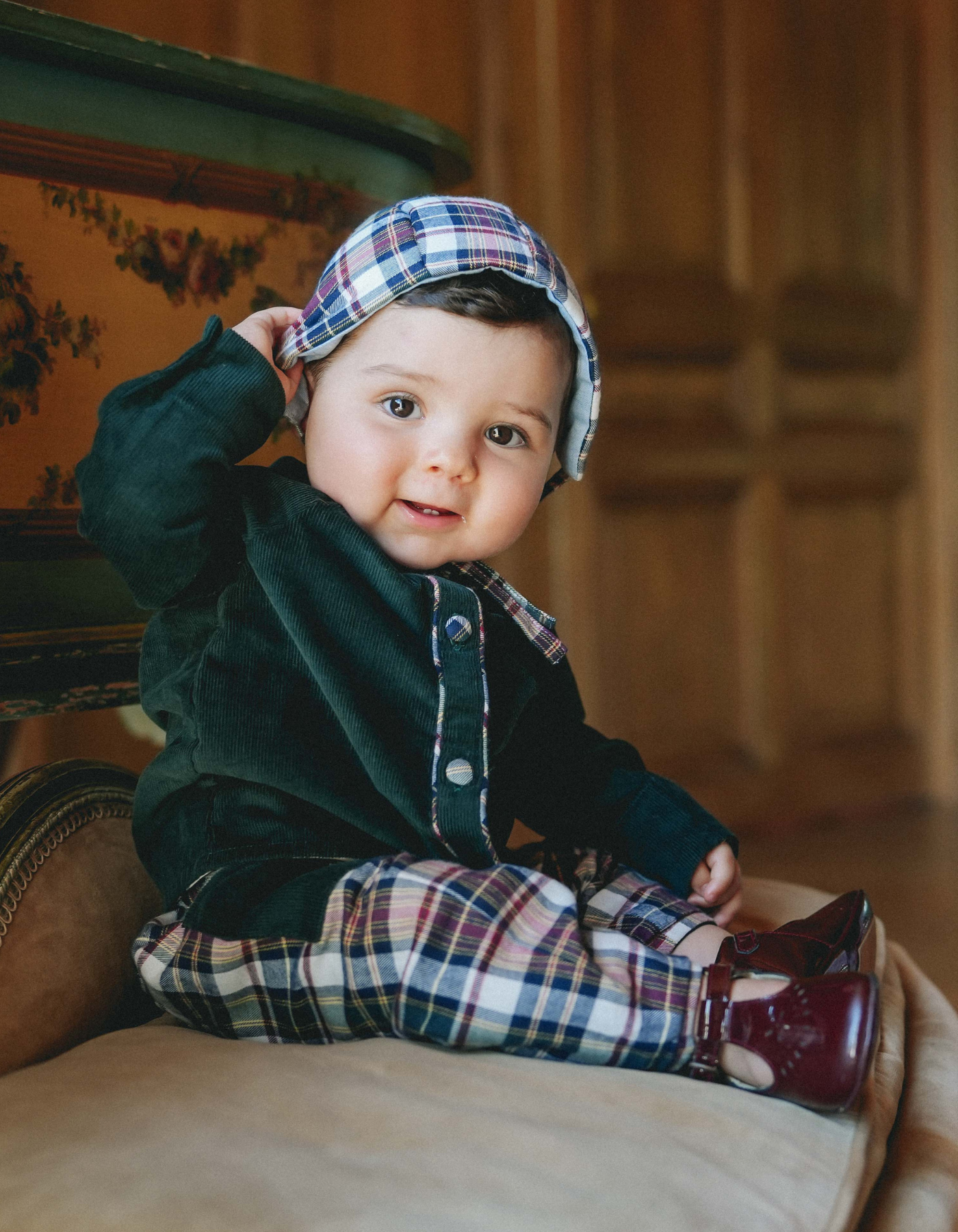 Béguin PRUNE - Tartan de Noël