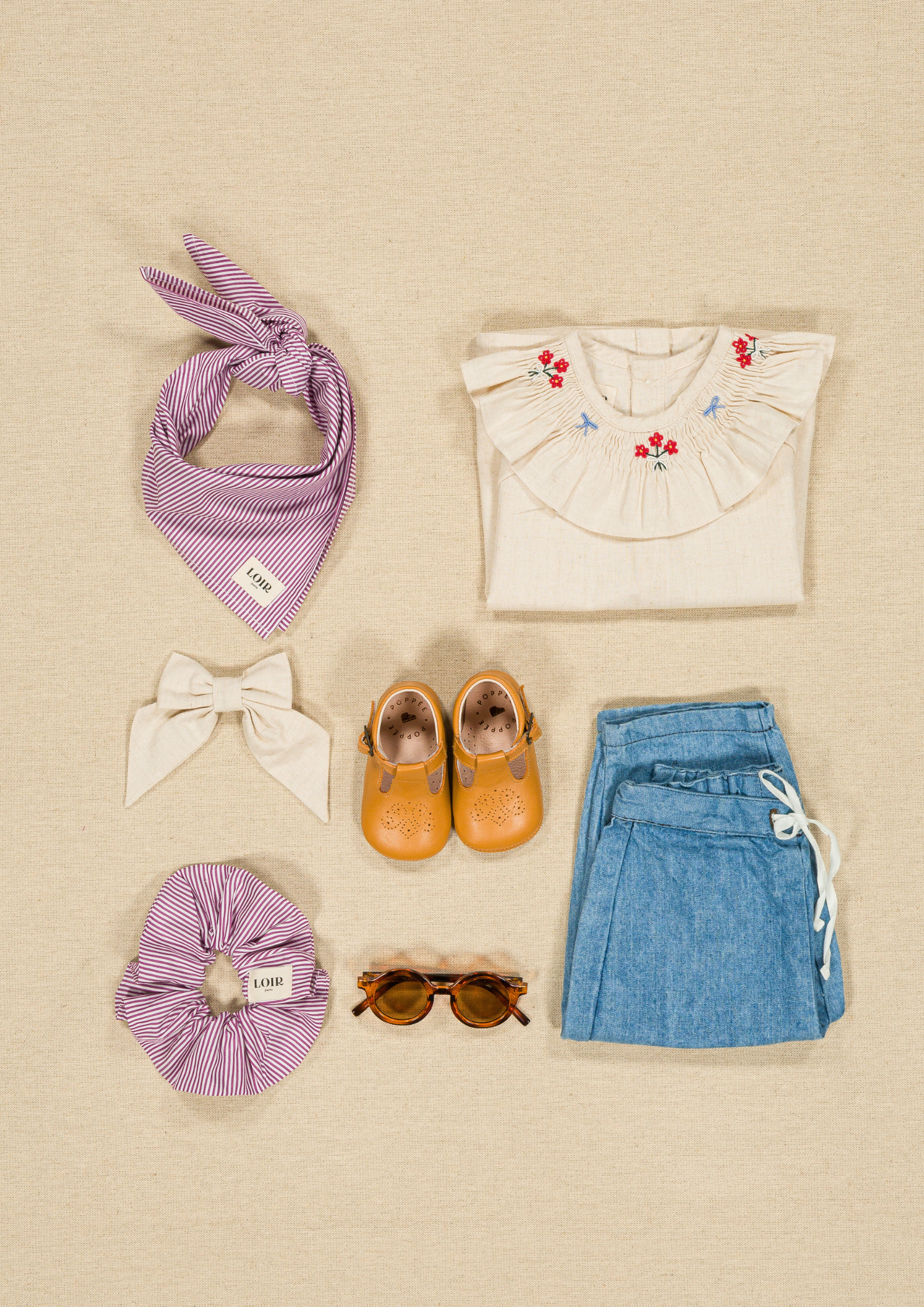 Top Thaïs - Lin écru