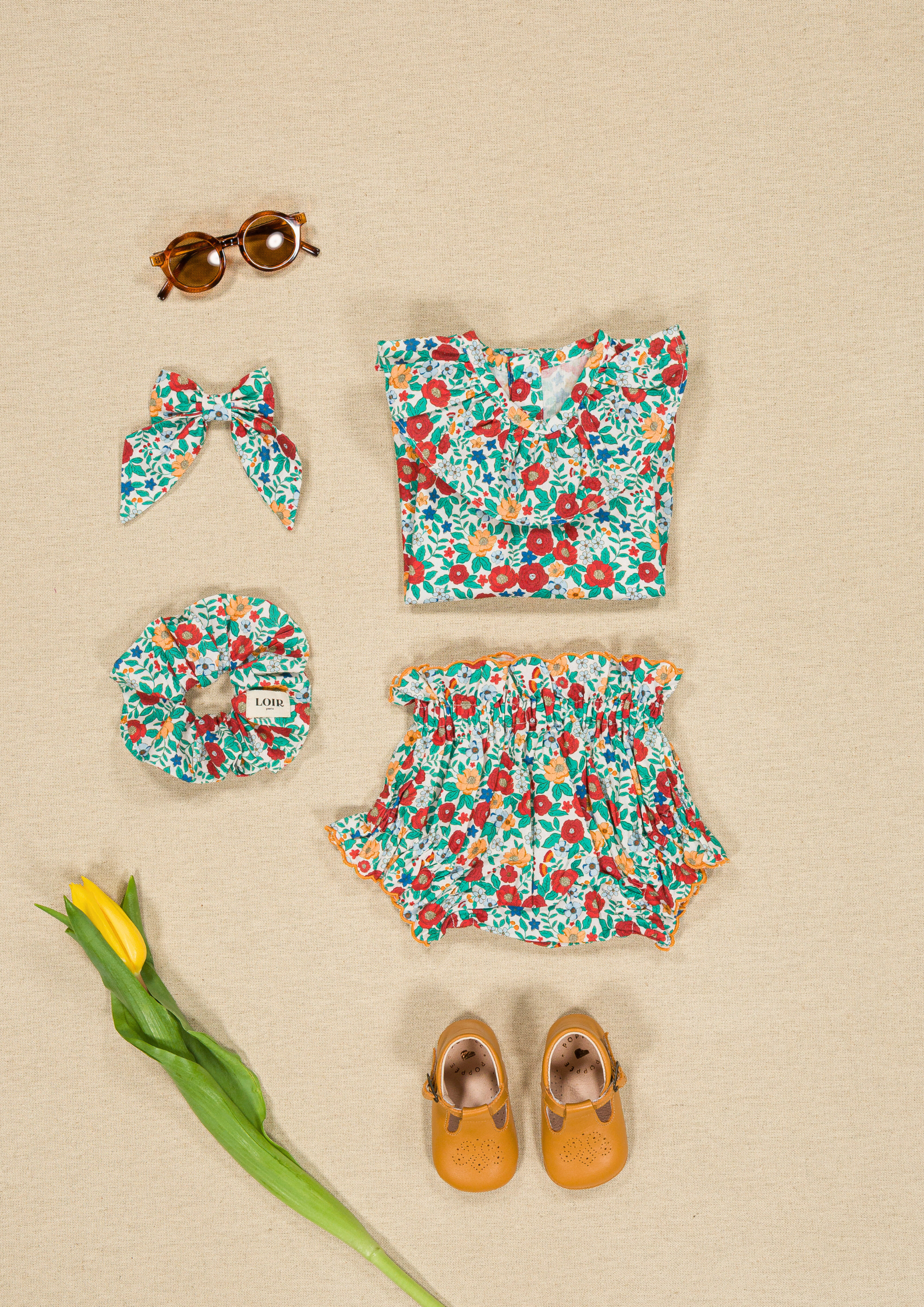 Top Thaïs - Coquelicot