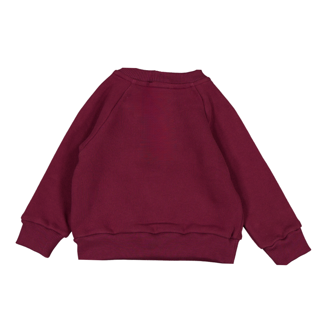 Sweat CLUB - Bordeaux femme