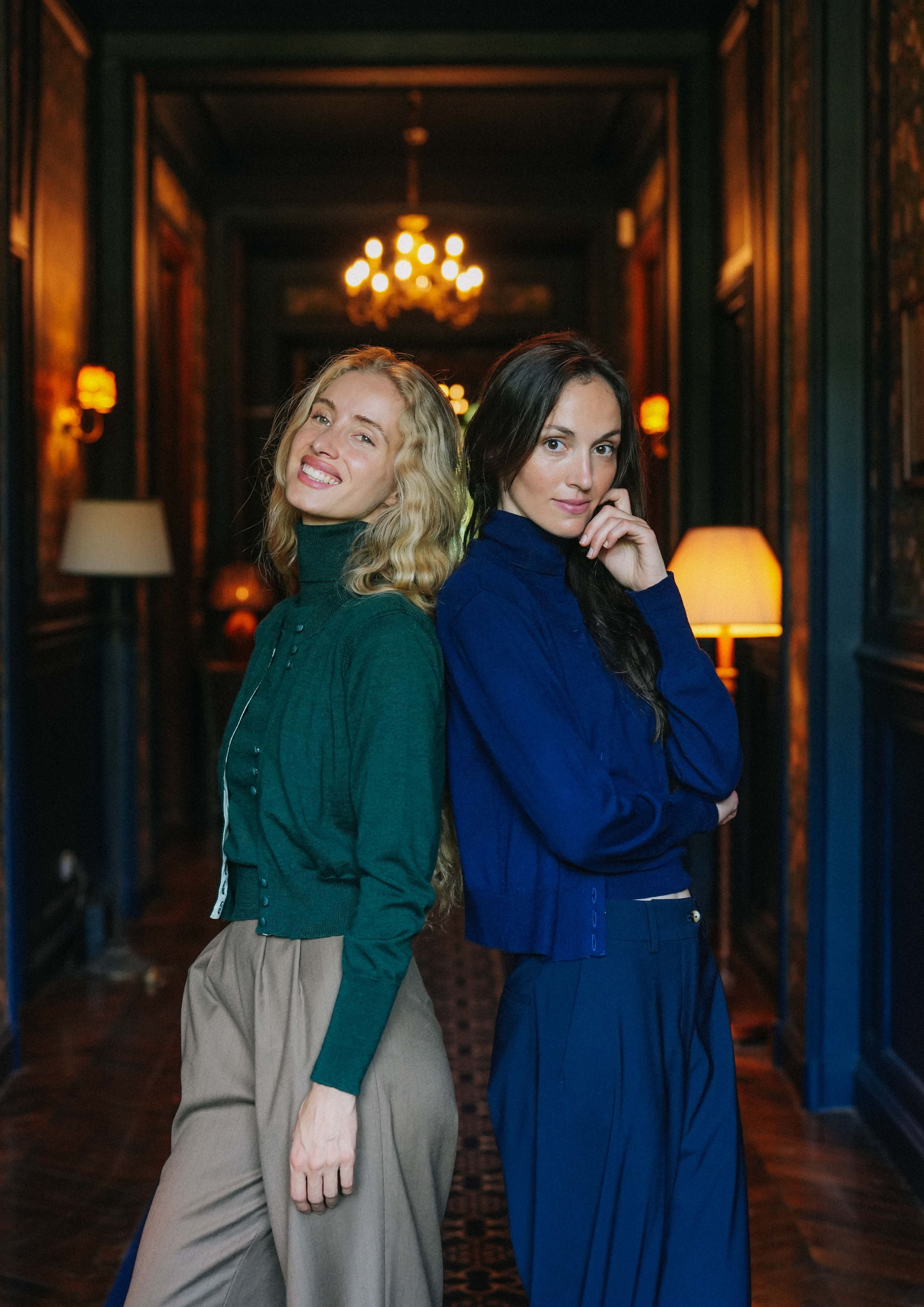 CARDIGAN CLEMENCE - VERT