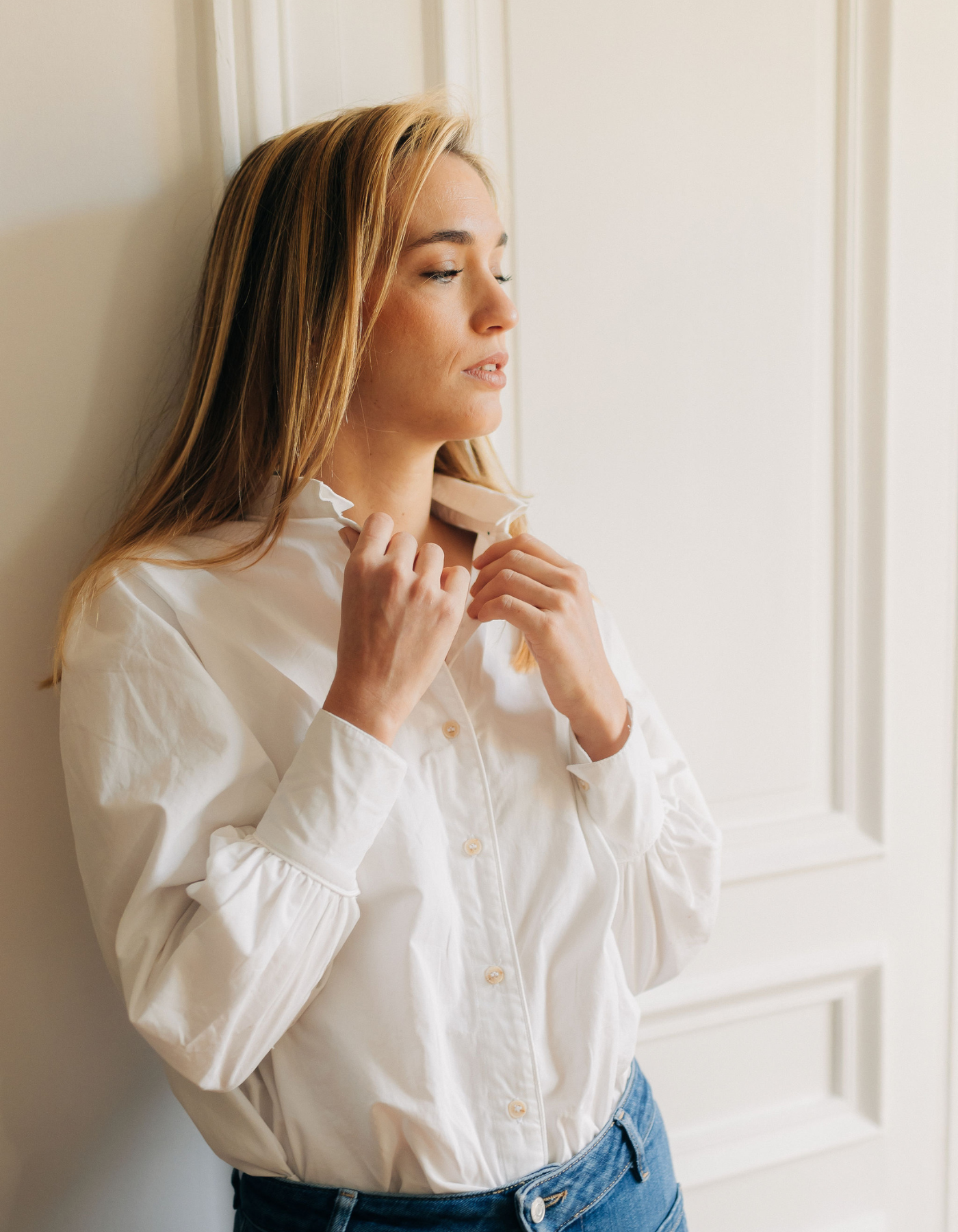 Chemise ALIETTE - Blanche