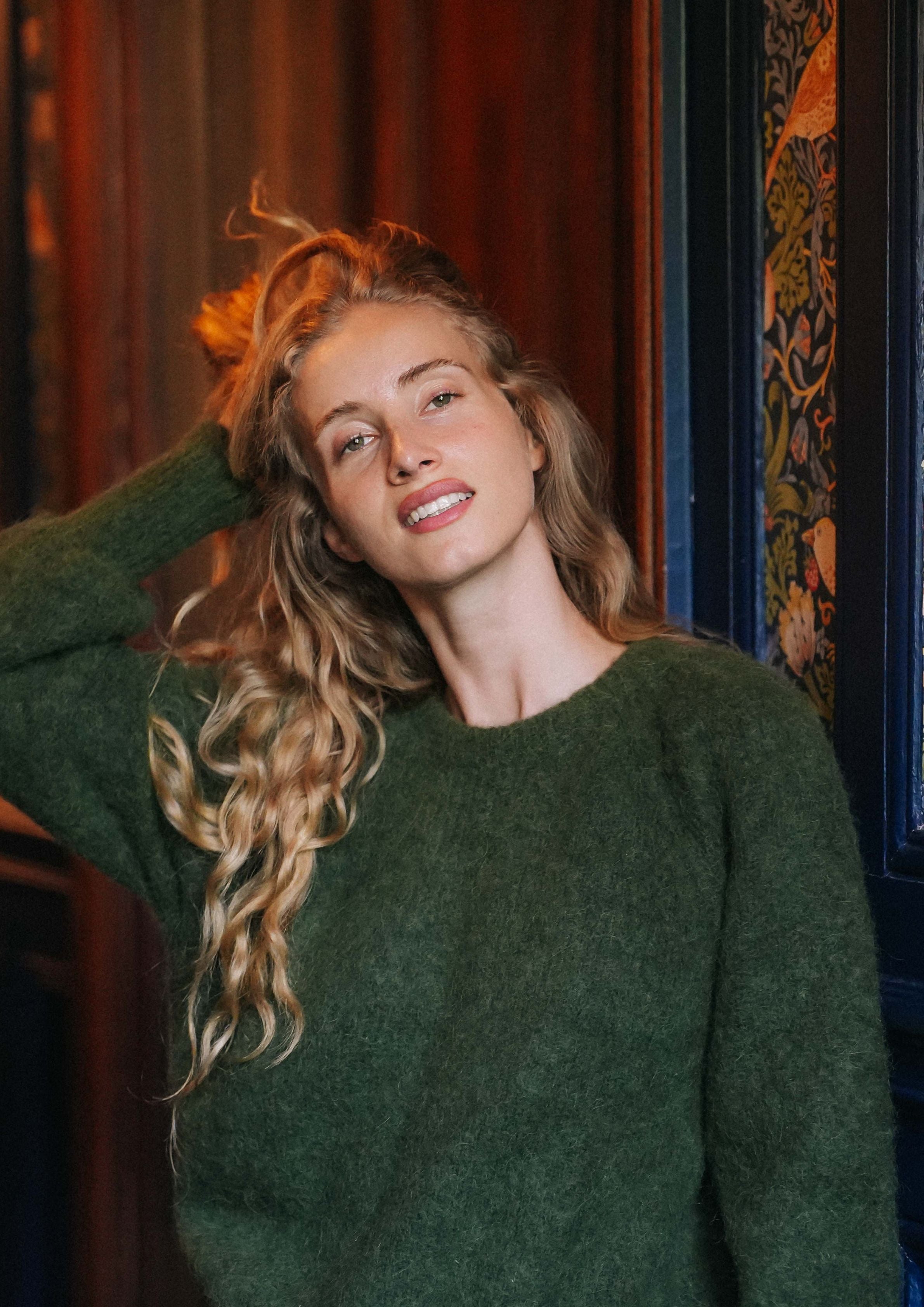 FW26 - MADAME - PULL OLYMPE - VERT