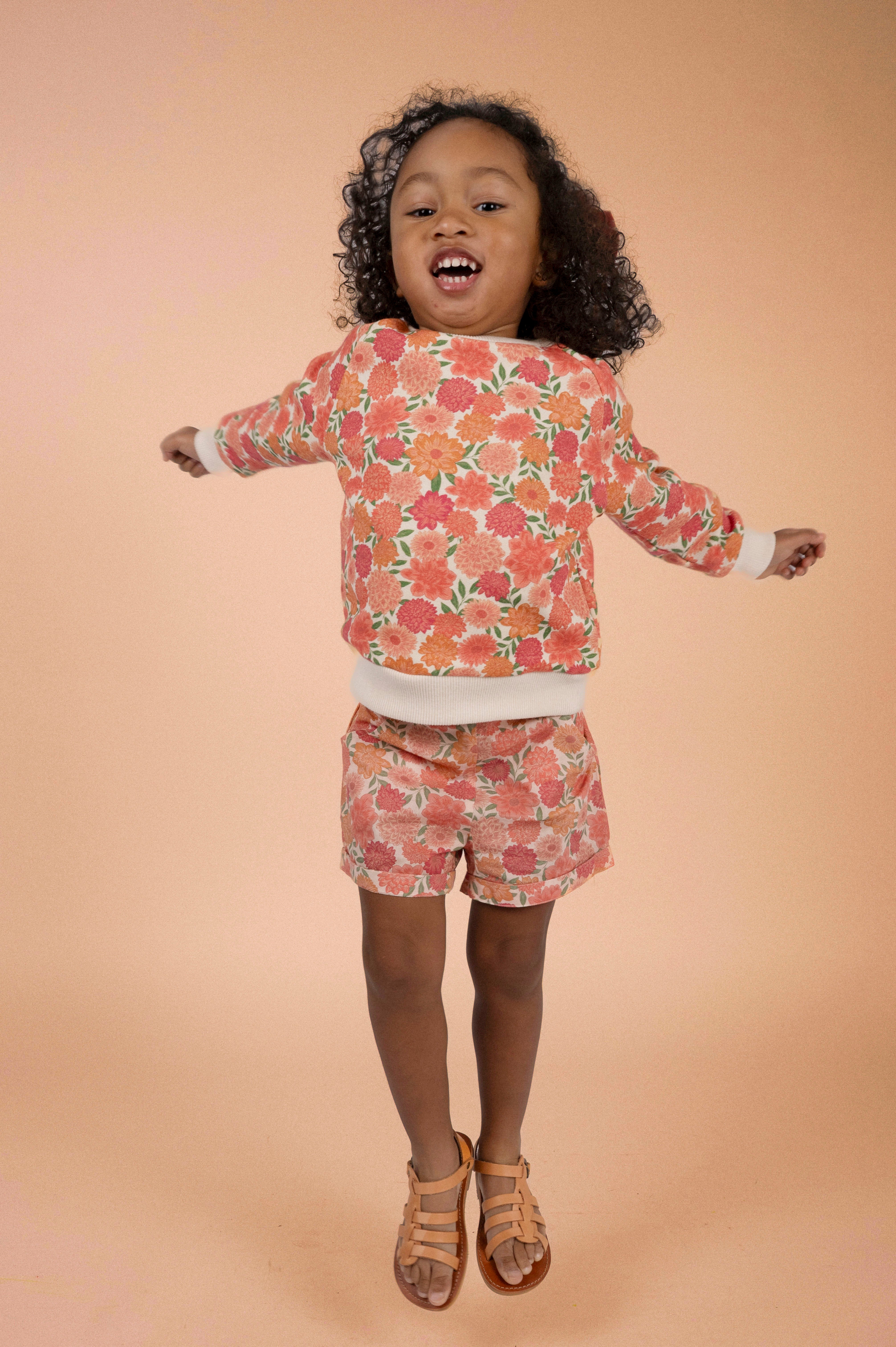 Sweat Pivoine - coton biologique