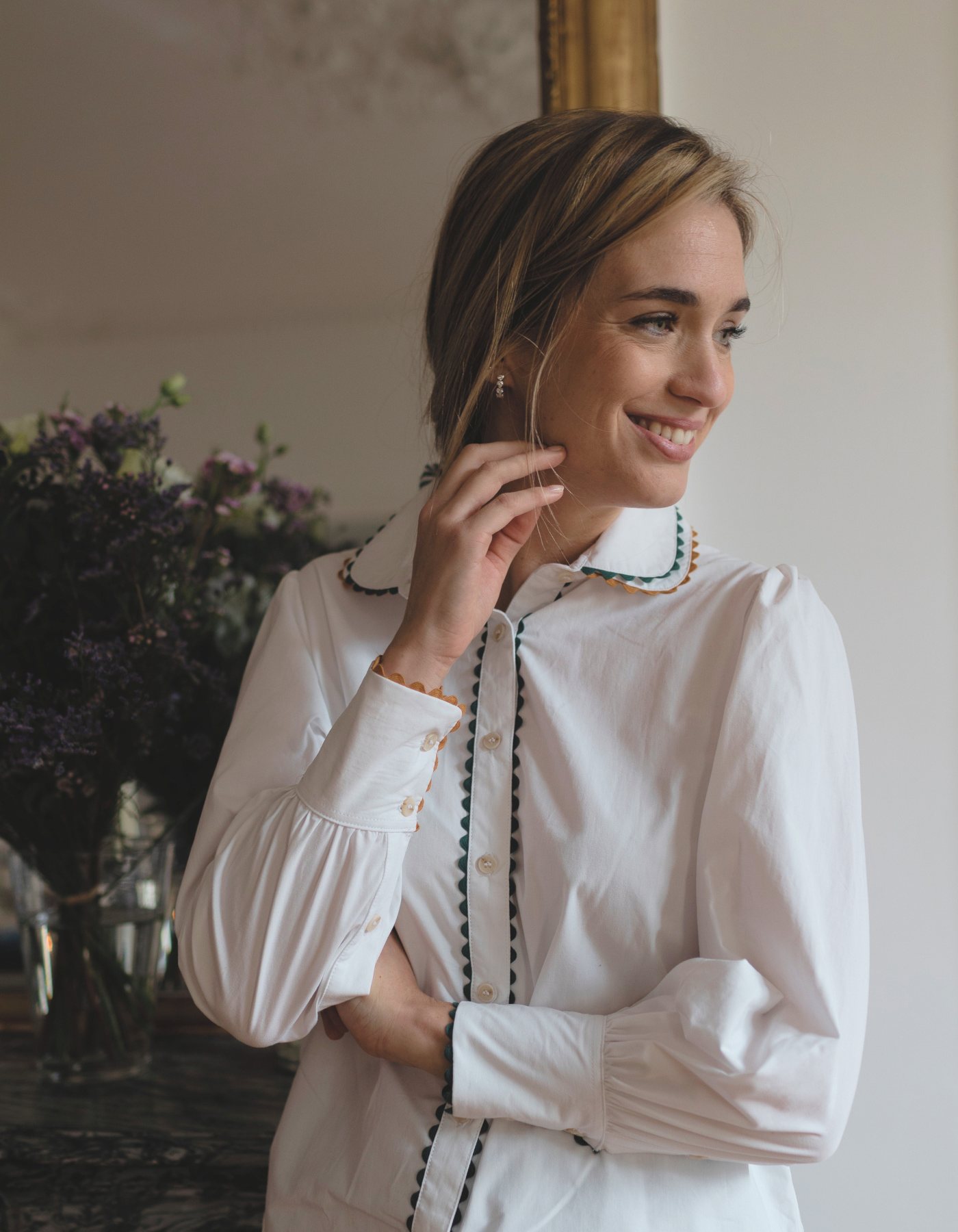 Chemise LOUISA - Blanche