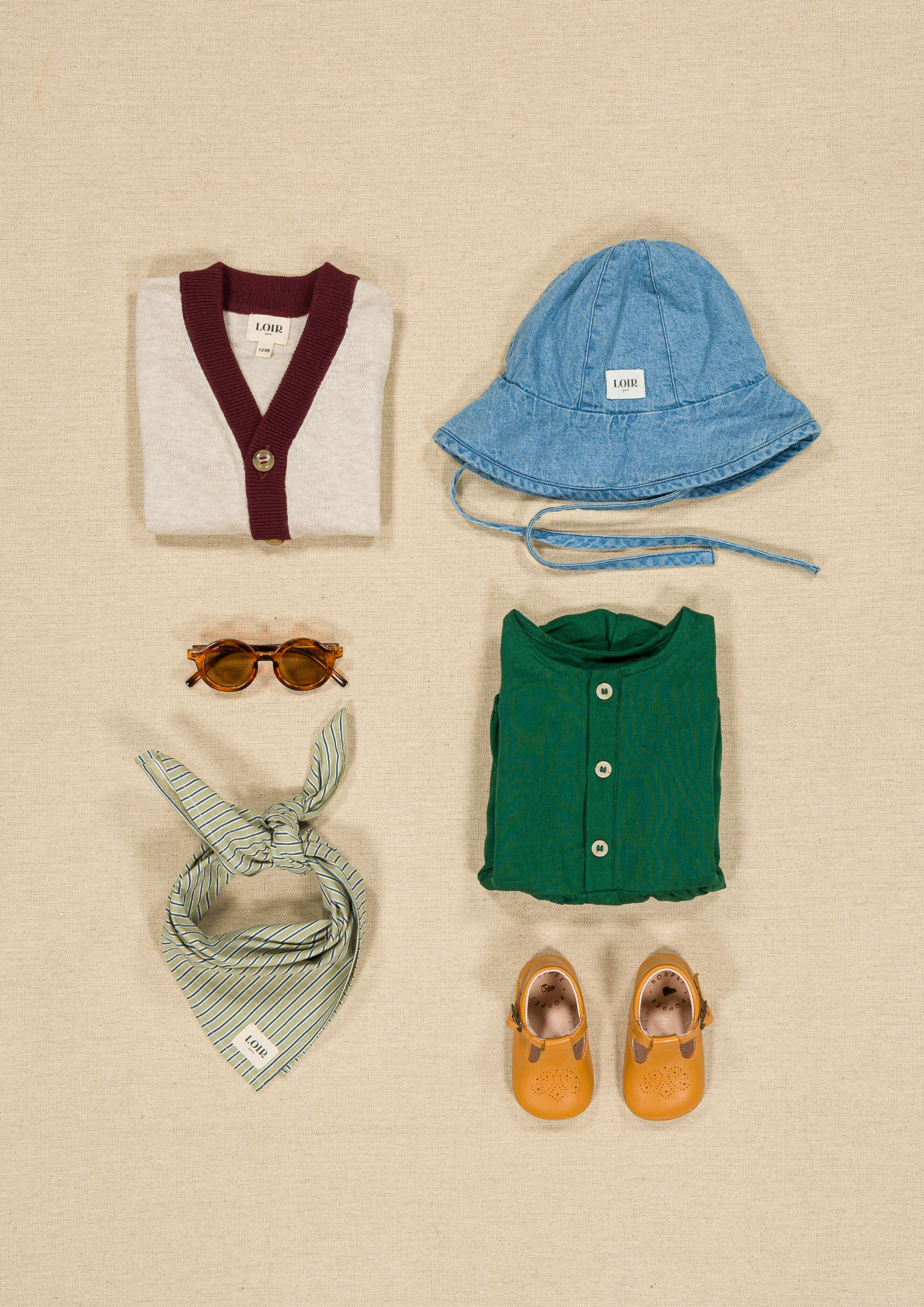 Chapeau toscane - Denim bleu clair