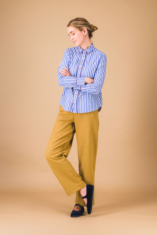 Chemise ROSA - Rayures bleues