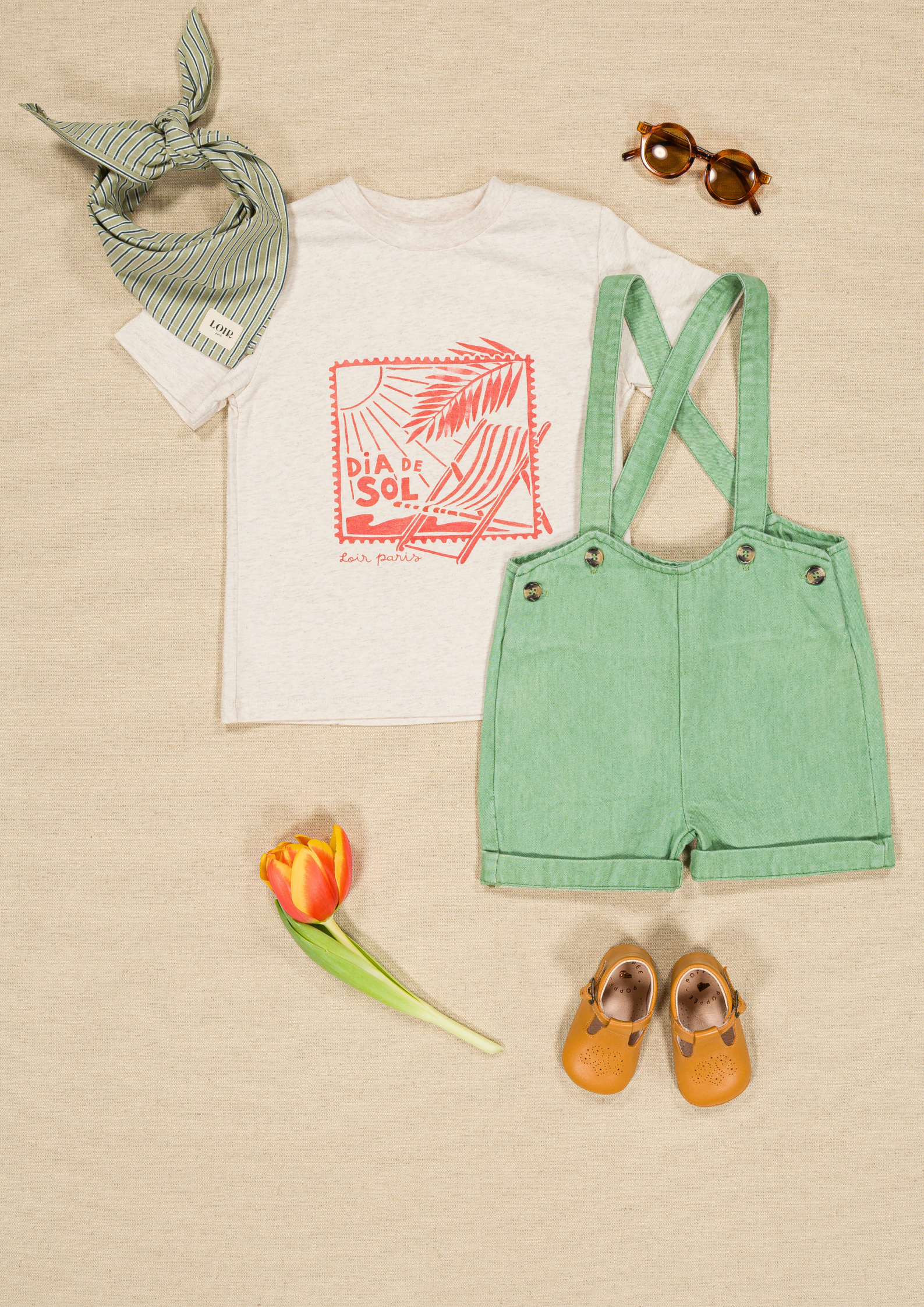 Short Octave - Denim vert