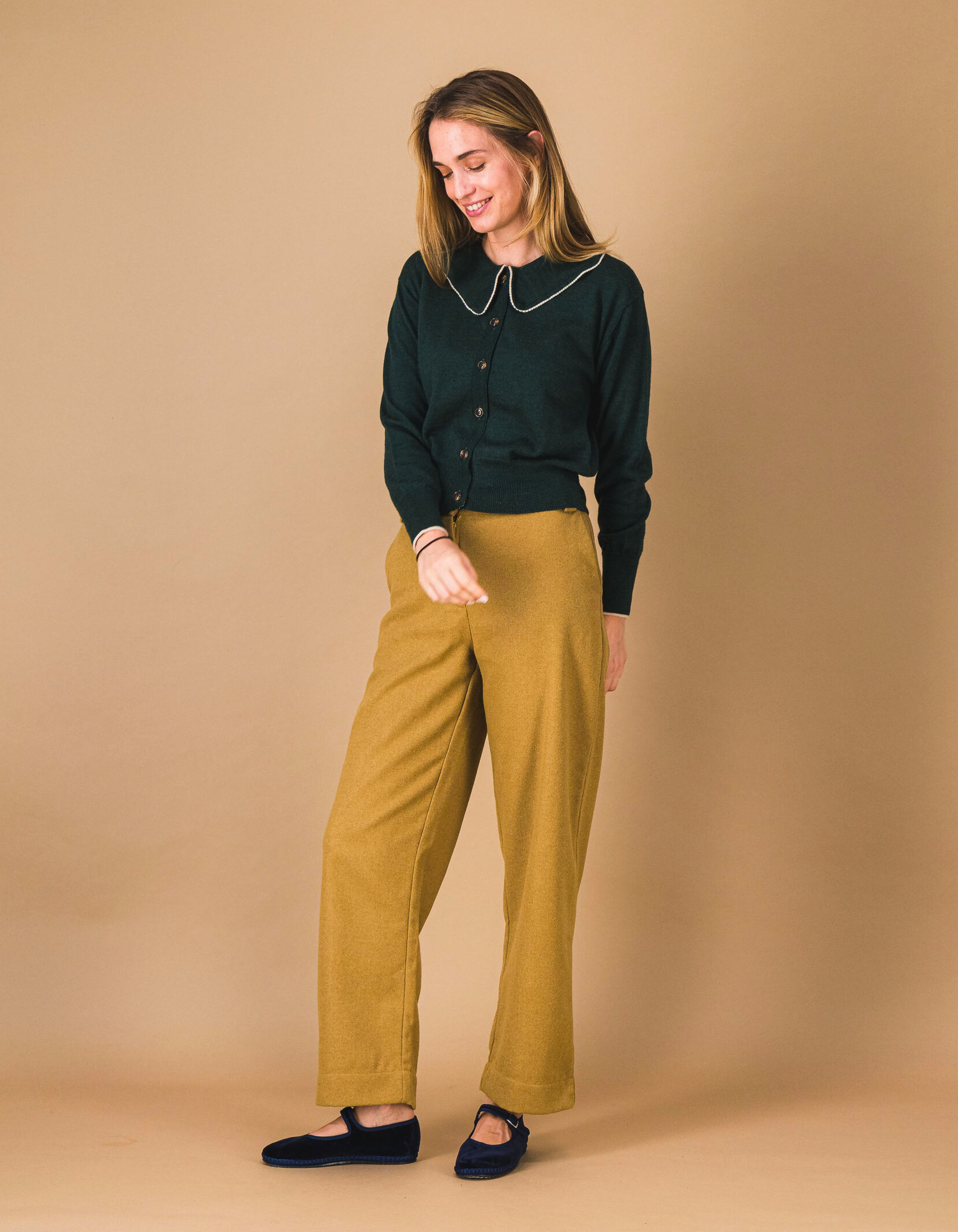 Cardigan COLETTE - Vert sapin