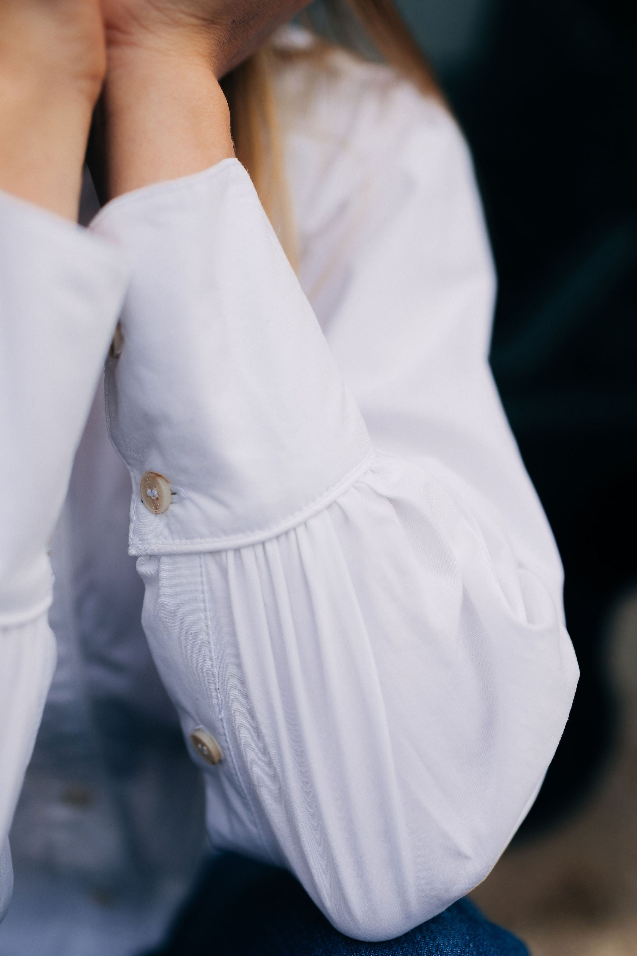 Chemise ALIETTE - Blanche