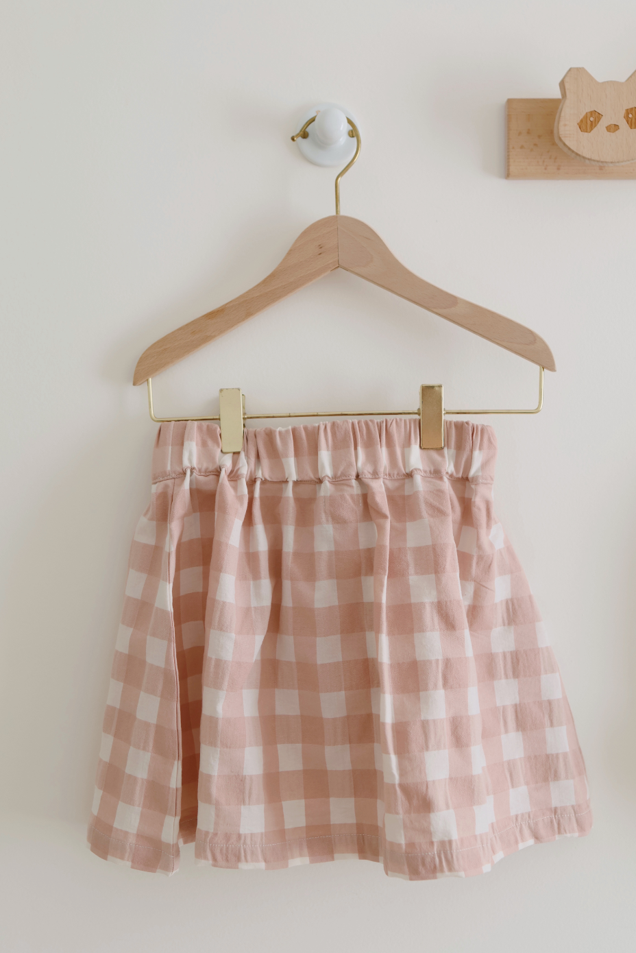 SS24 - LPC by LOIR - ADELE Skirt - Pink Checks