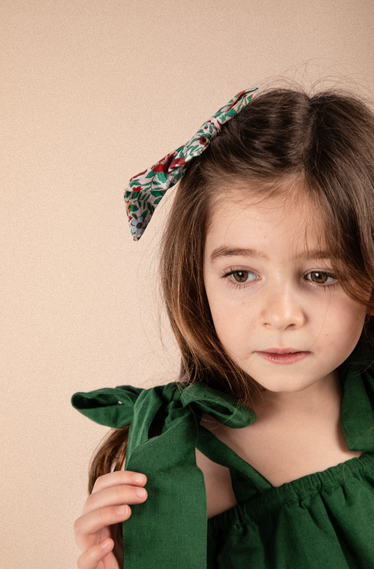 Blouse Castille - Lin vert eden