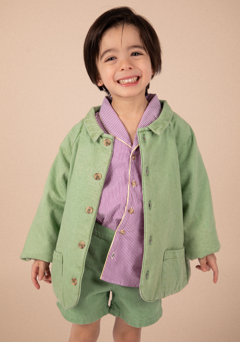 Veste Ysee - Denim vert