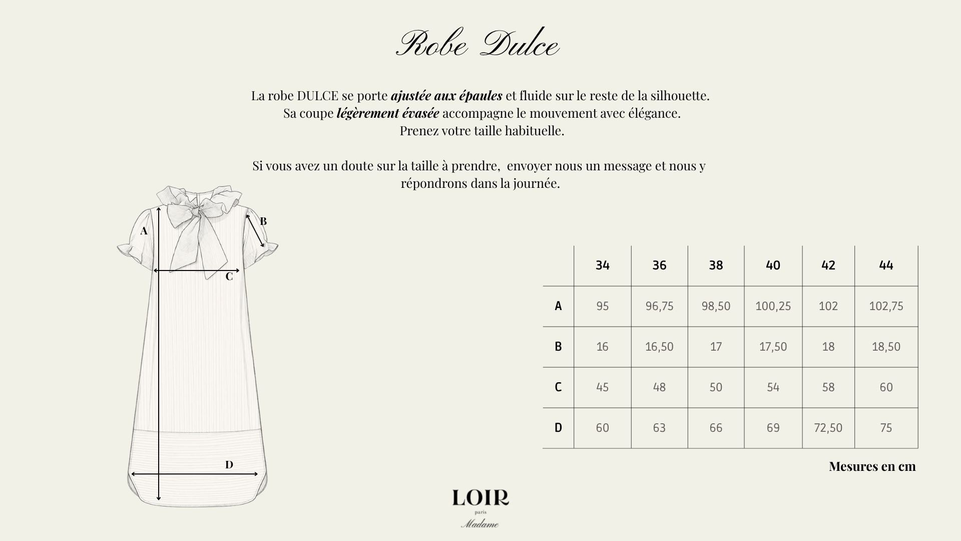 Robe Dulce - Madame - Rayures bordeaux