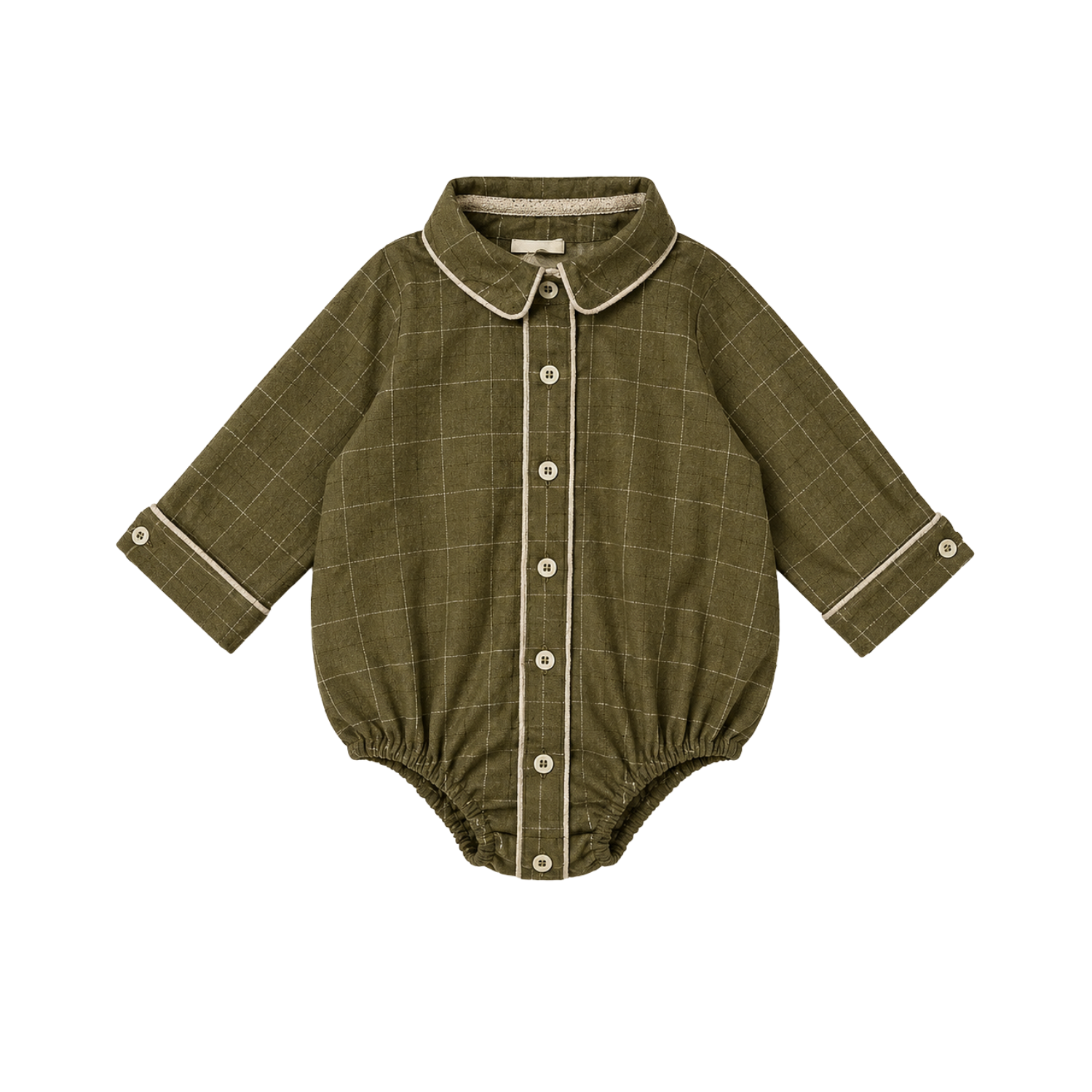 Barboteuse Orso - Carreaux Verts