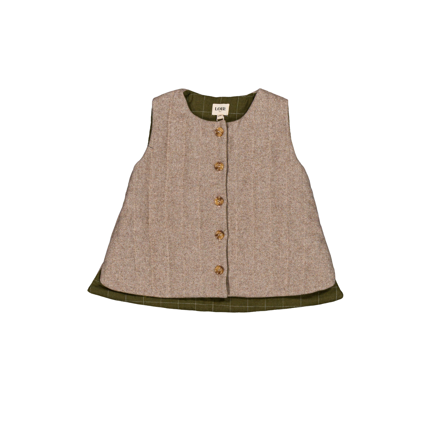 VESTE GABRIEL - CHEVRON BEIGE