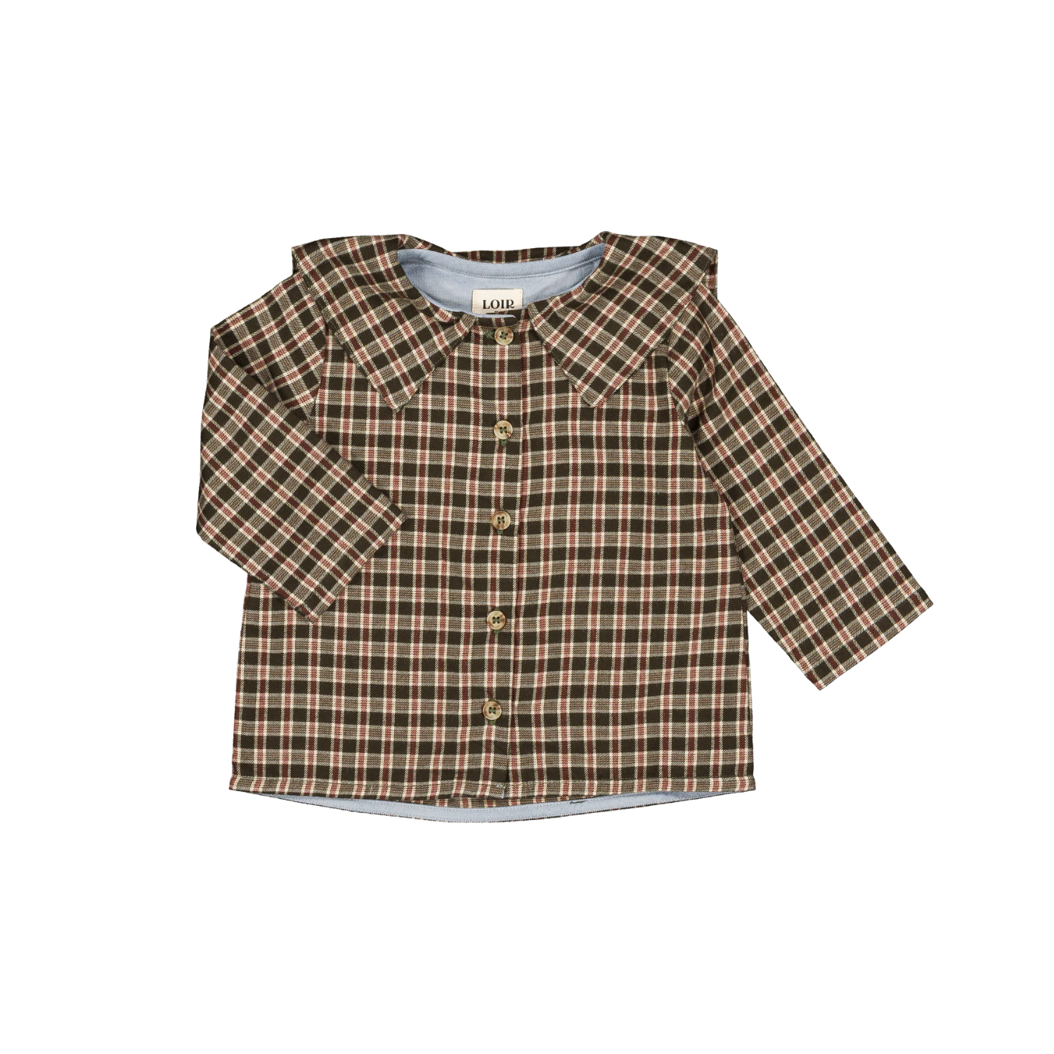 Chemise Lorette - Tartan gris