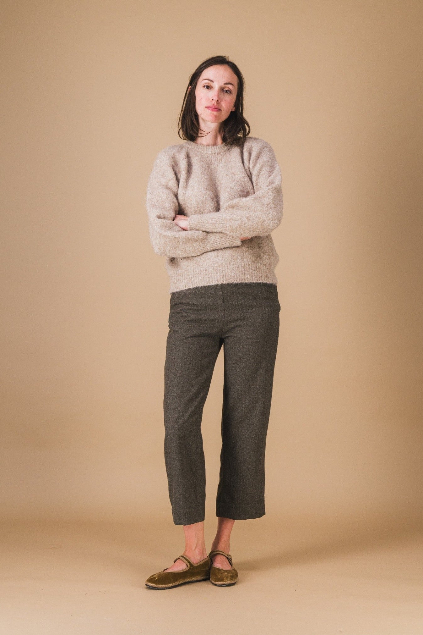 Pullover OLYMPE - Brun léger
