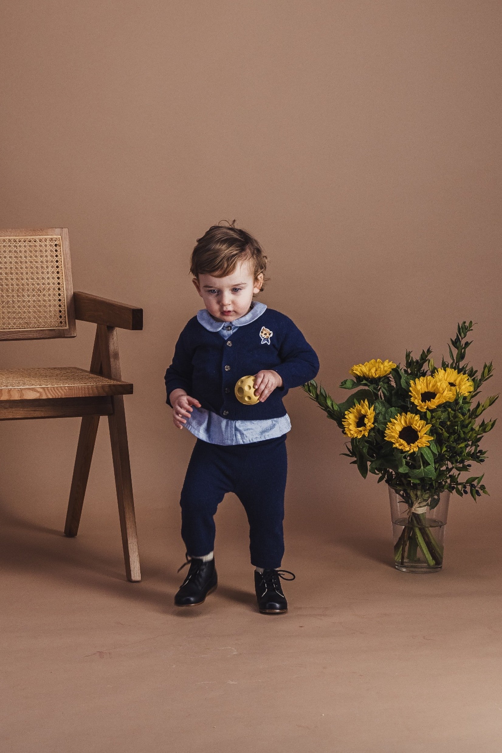 Cardigan VASSILI - Blue