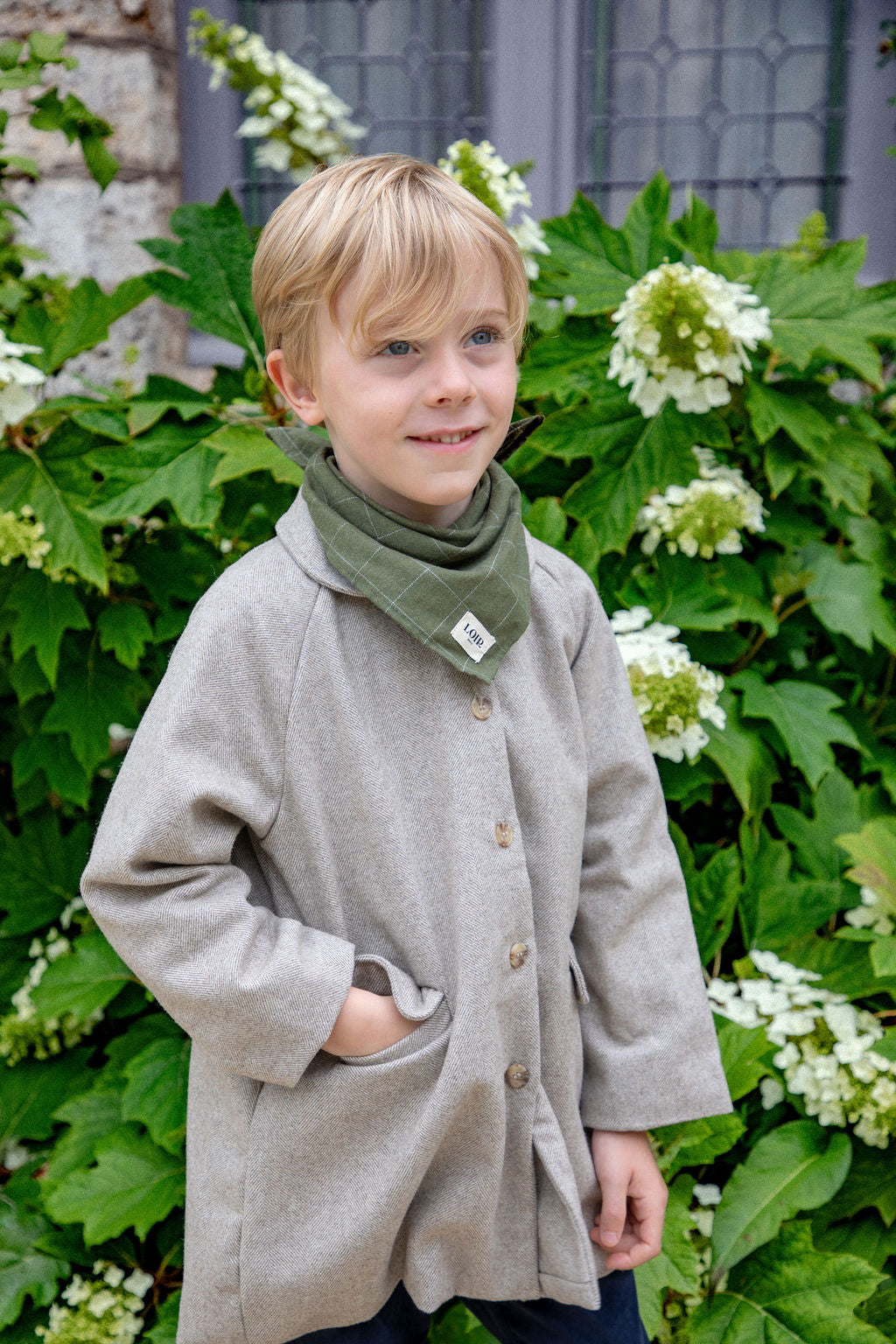 MANTEAU ALIX - CHEVRON