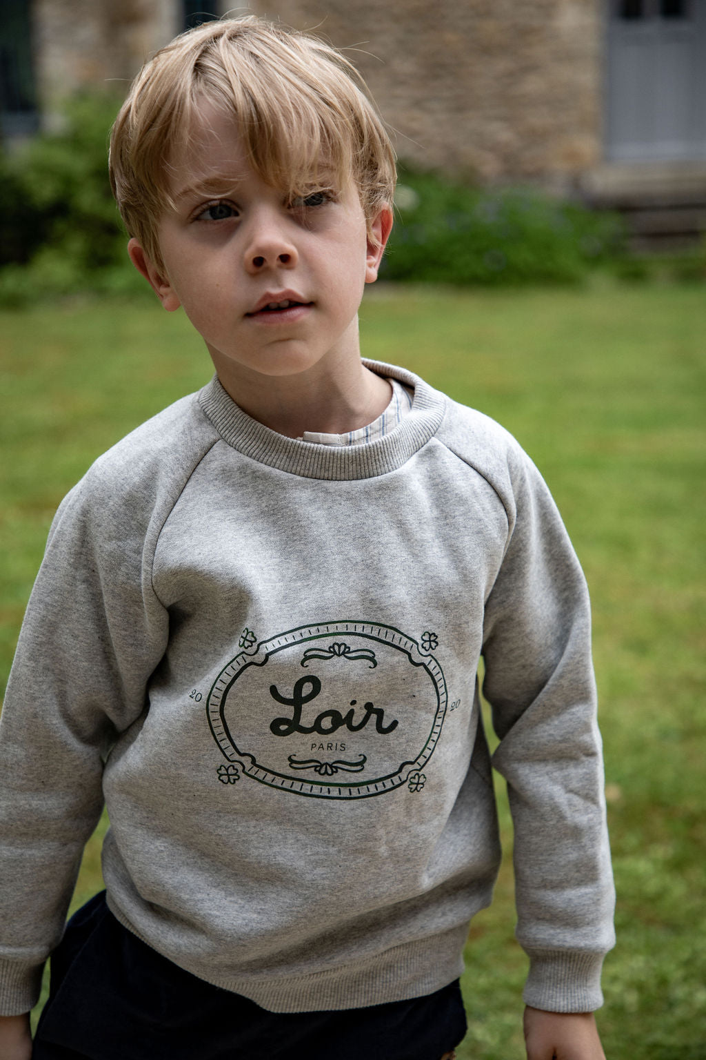 SWEAT ECUSSON - GRIS