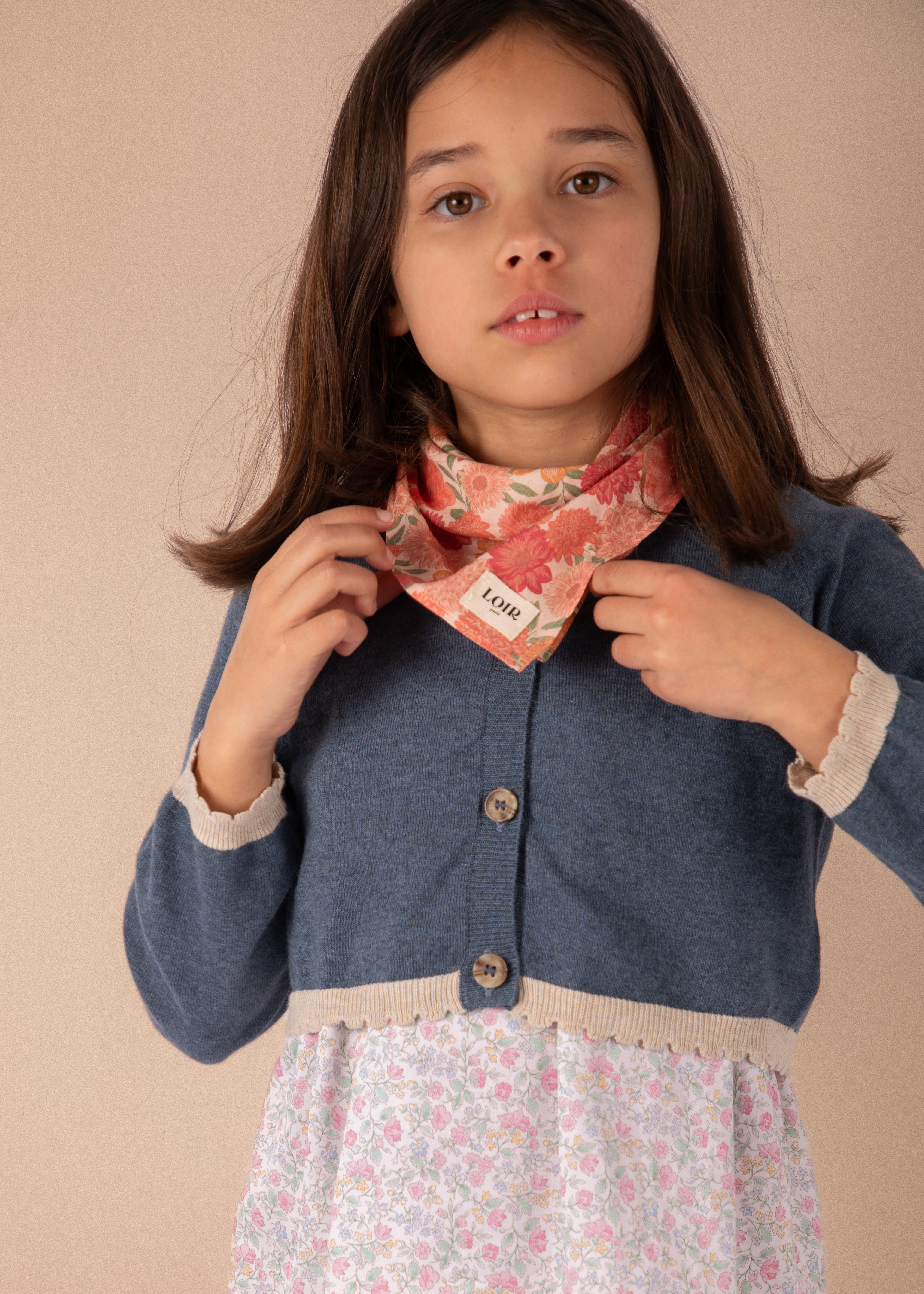 Foulard Alfred - Pivoine