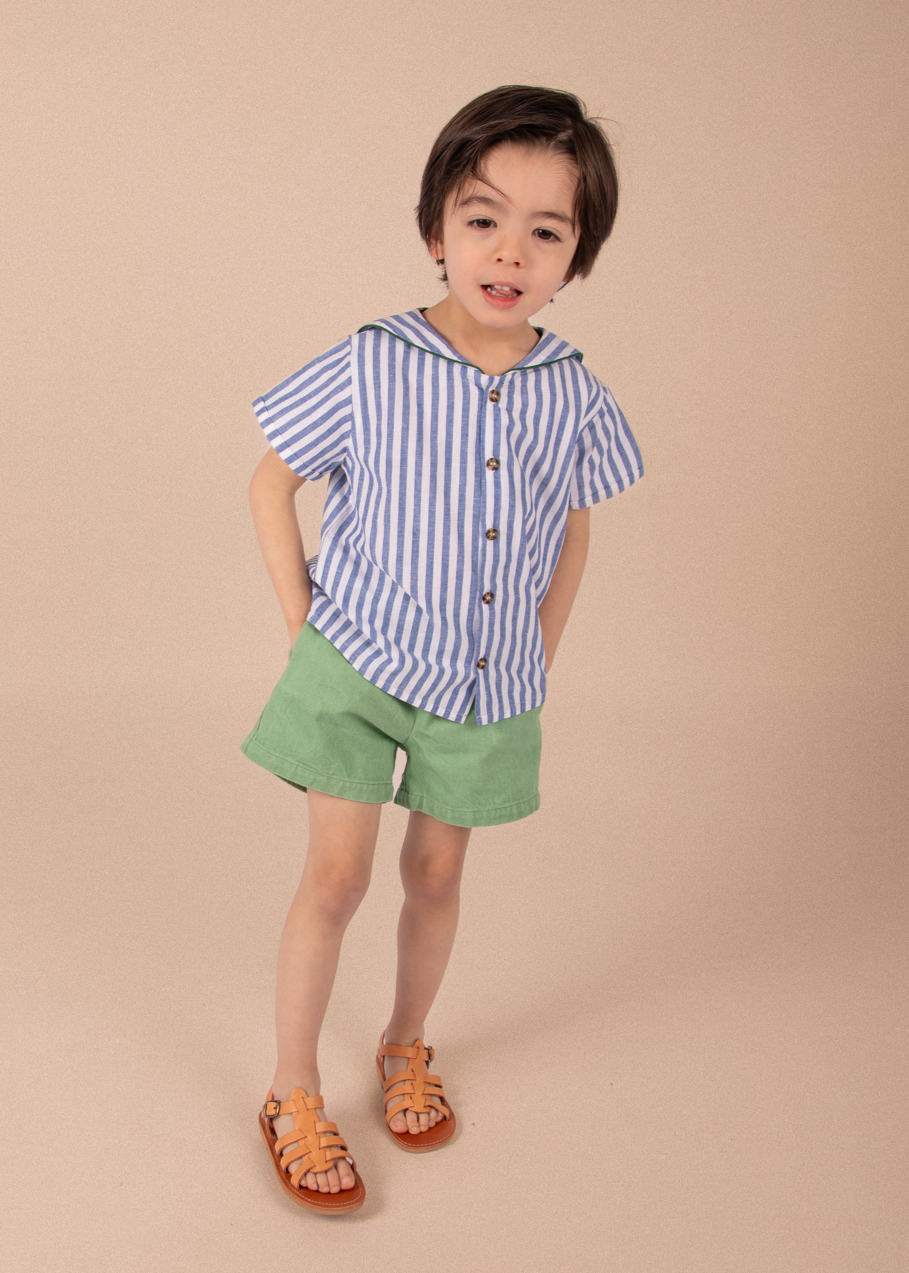 Chemise Milton - Rayures bleues