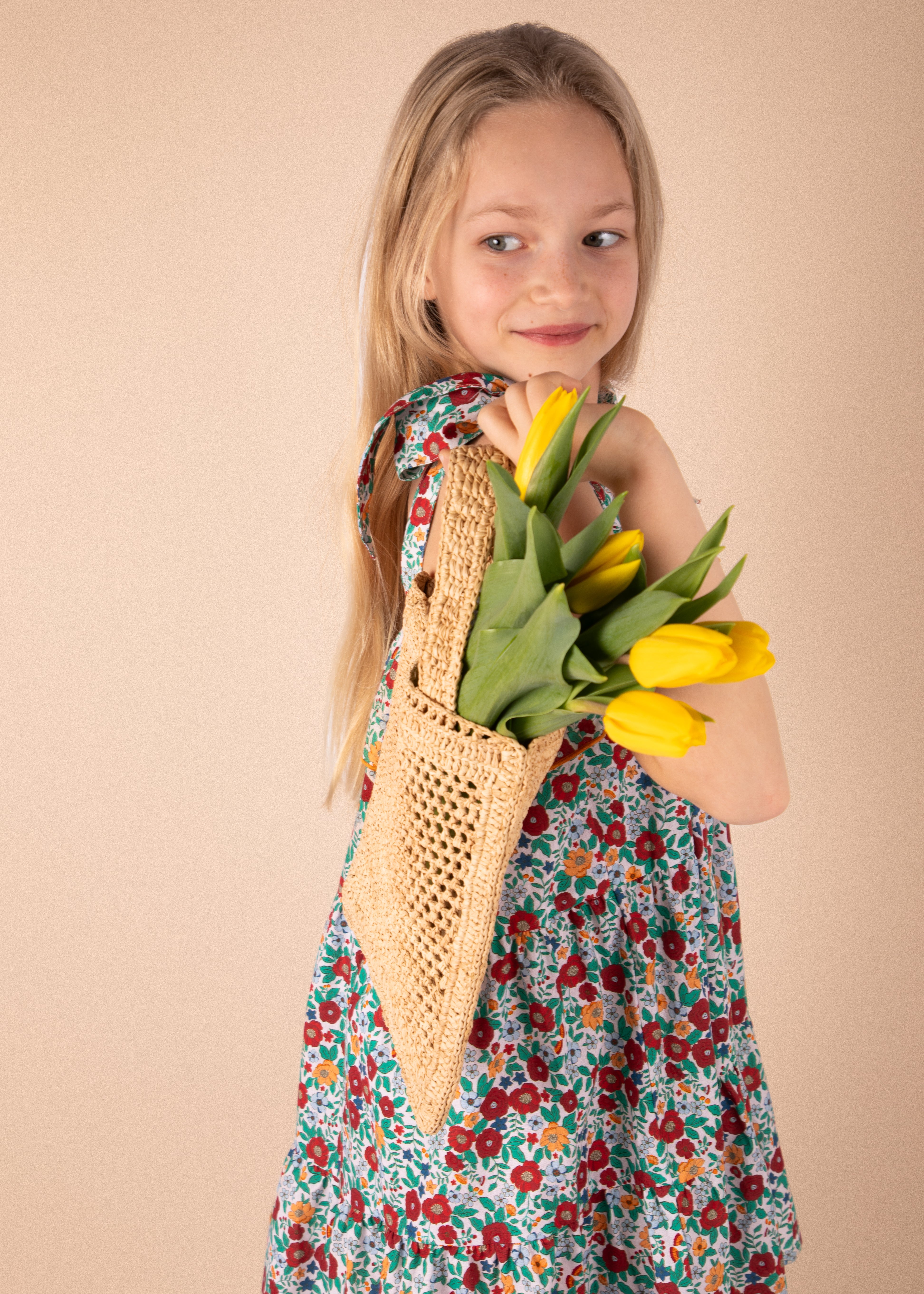 Robe Olga - Coquelicot