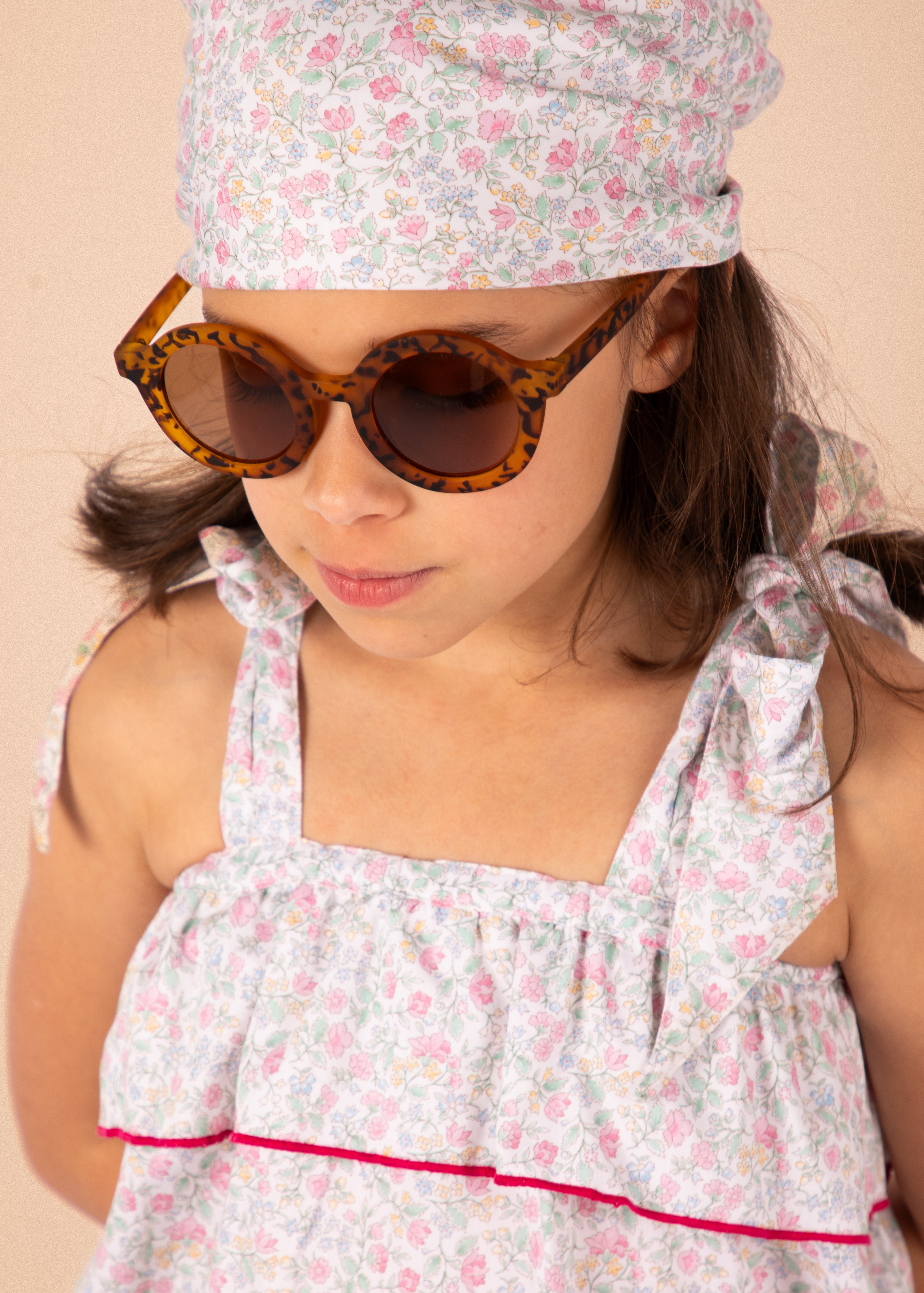 Blouse Castille - Fleurs roses