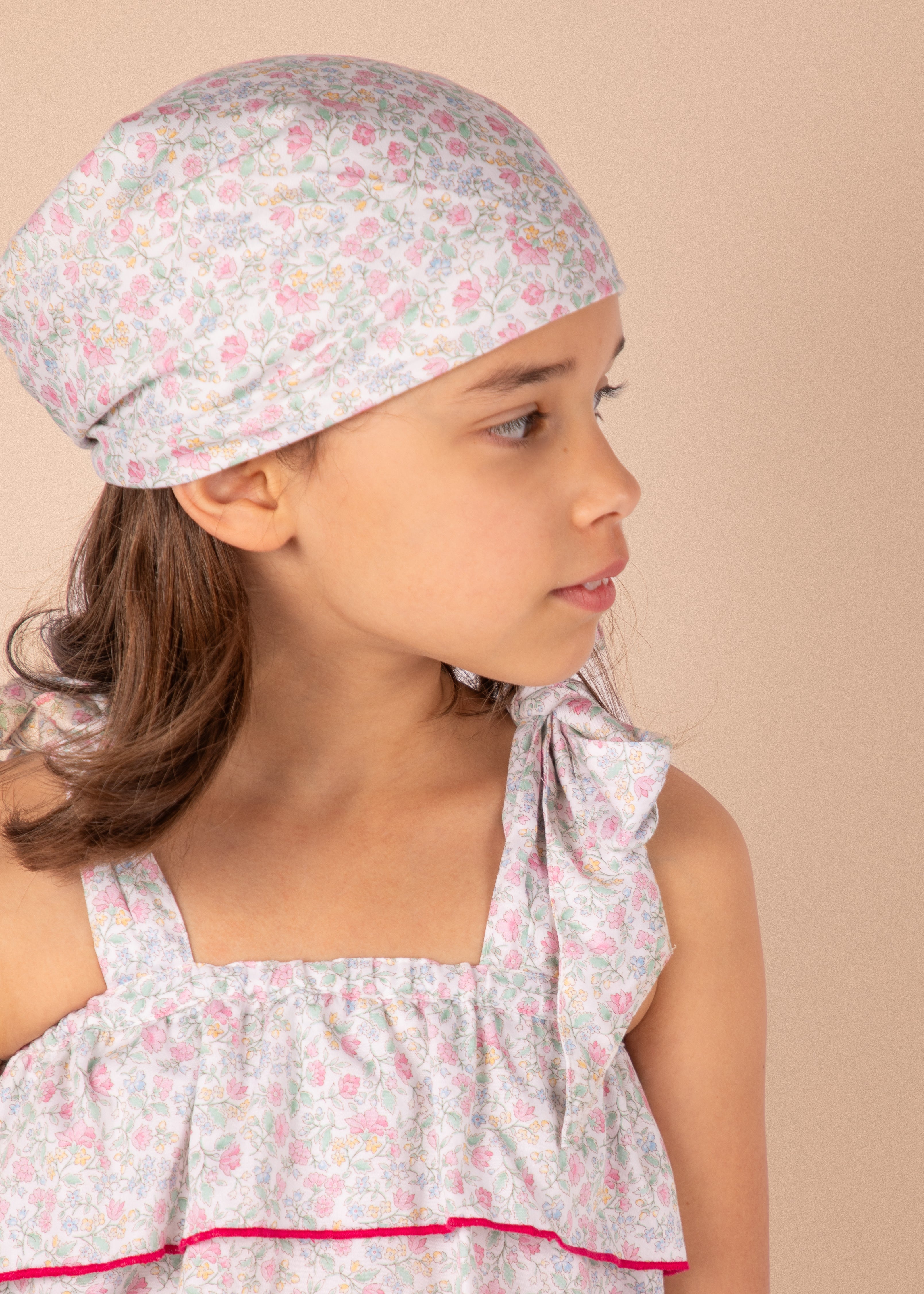 Blouse Castille - Fleurs roses