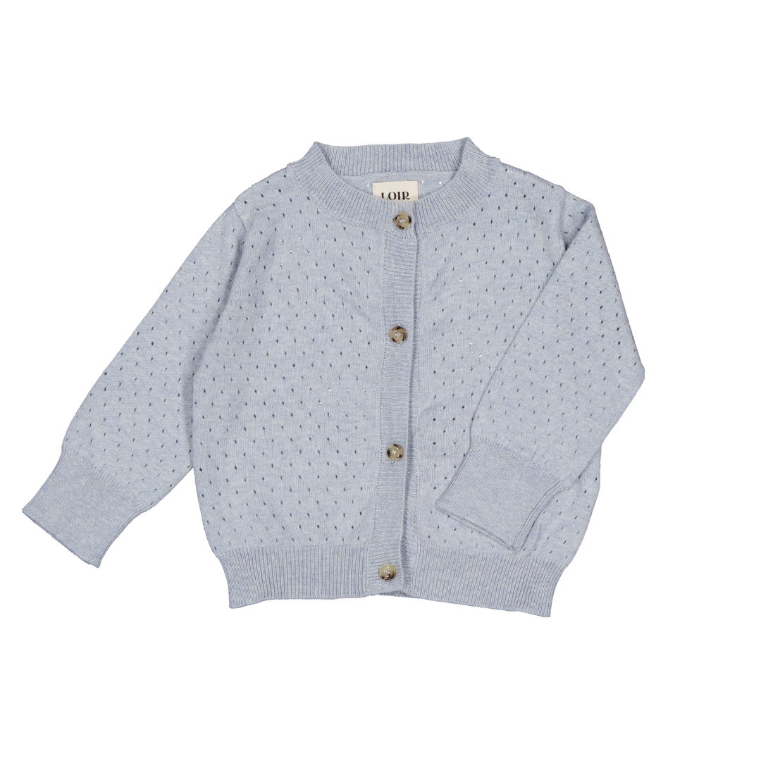 Cardigan LOUISE - Bleu chiné