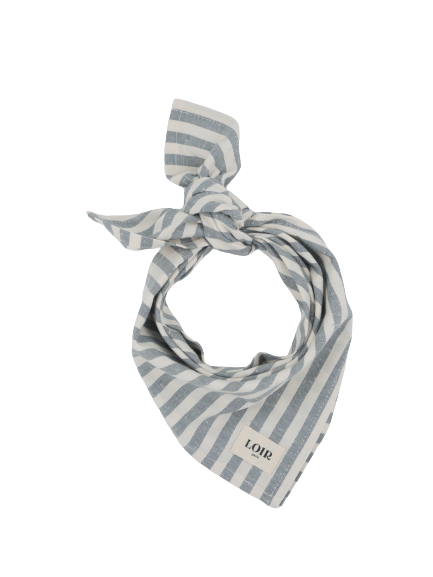 SS24 - LITTLE ALFRED Scarf - Green Stripes