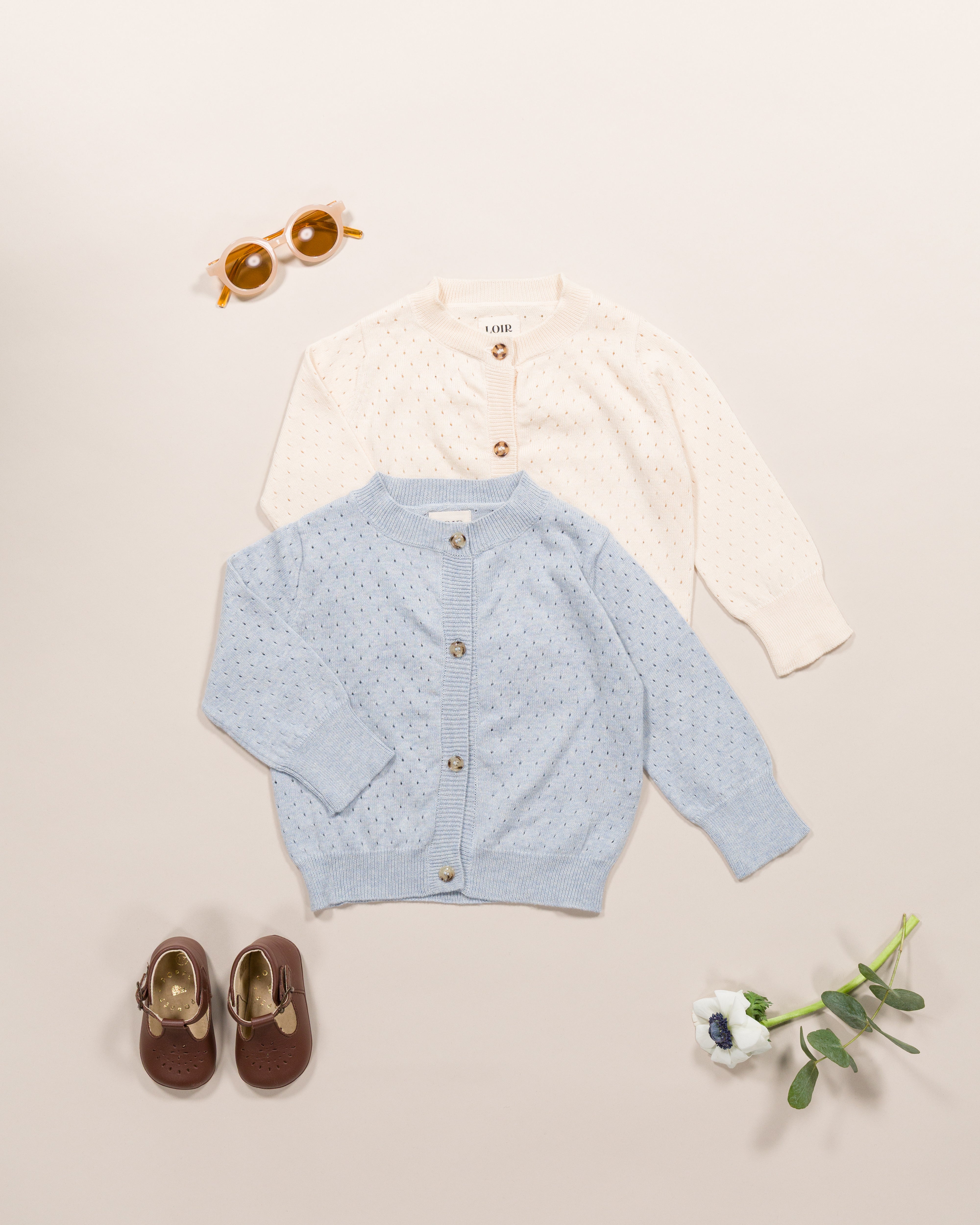 Cardigan LOUISE - Soft Chambray