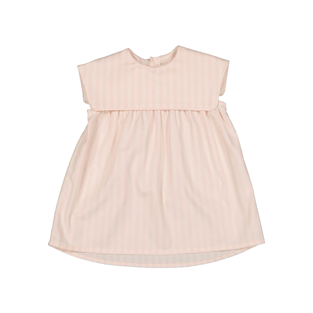 Robe COLOMBE - Rayures roses